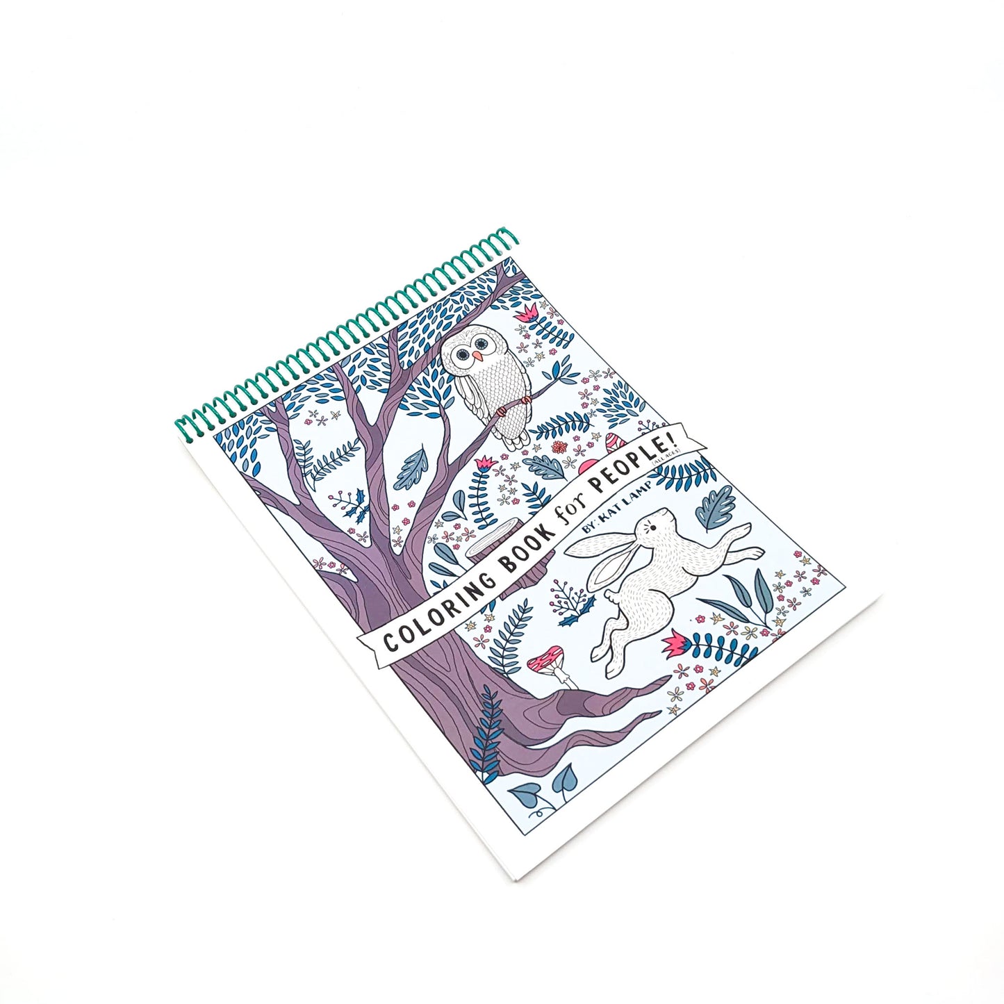 Coloring Book- Kat Lamp