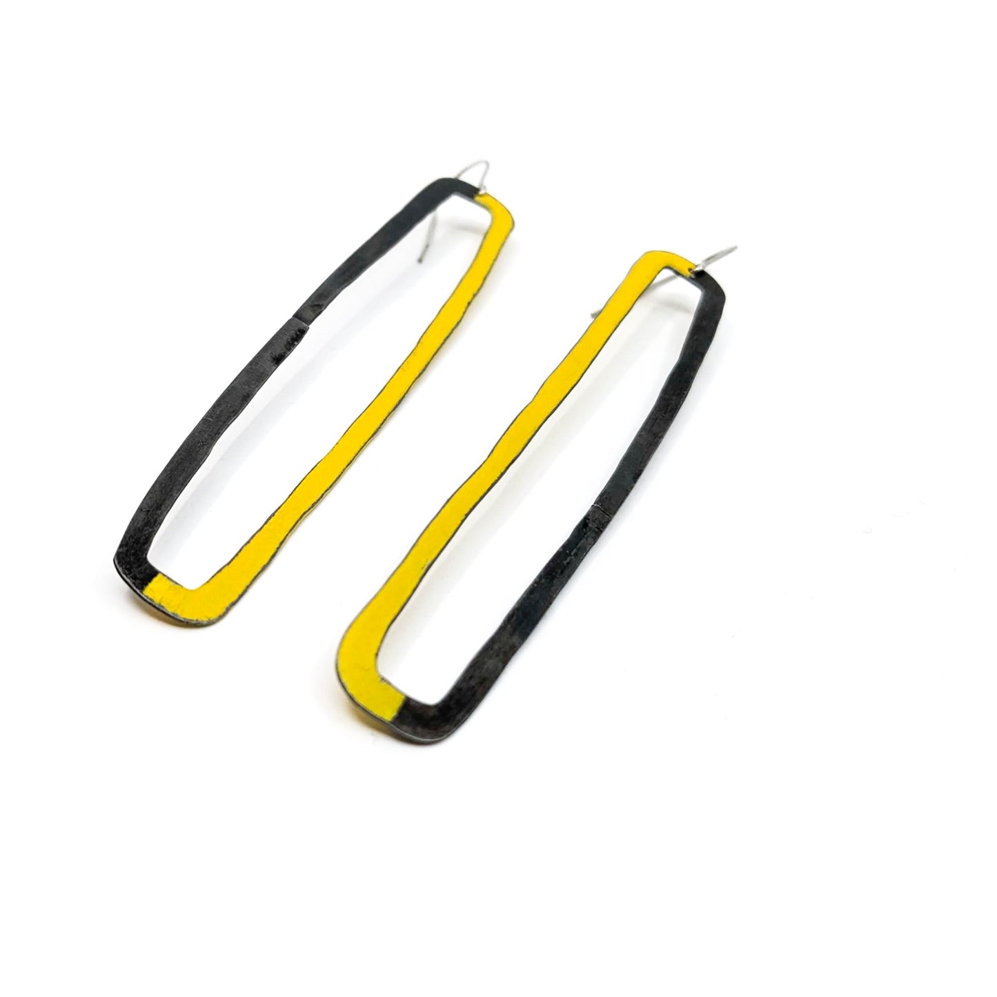 Extra Large Yellow/Steel Rectangles