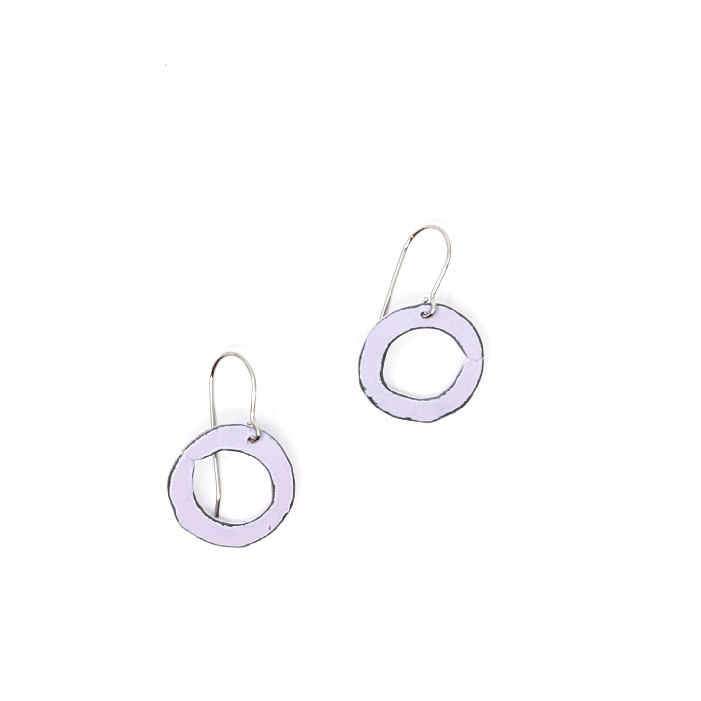 Circle in Lavender- Earrings