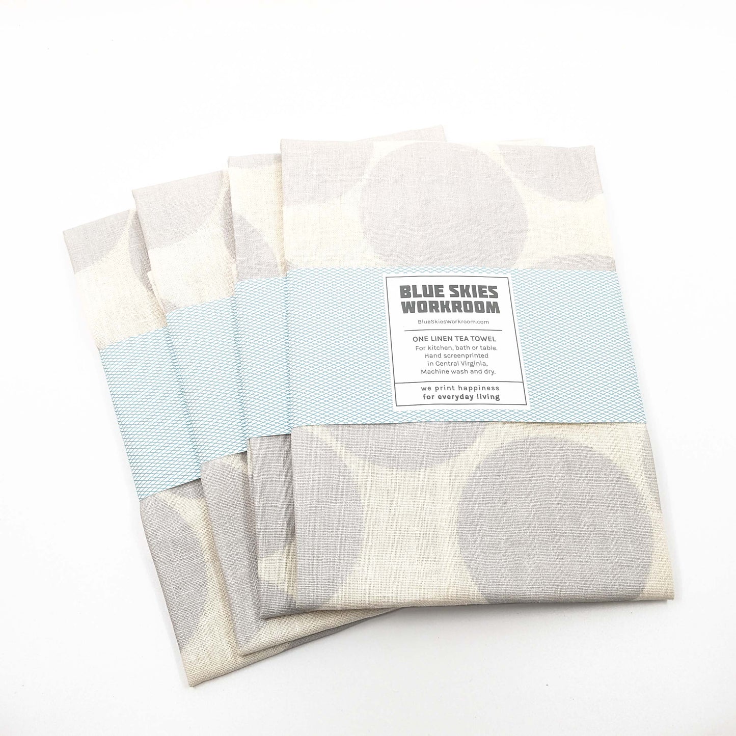 Screenprinted Linen Tea Towels