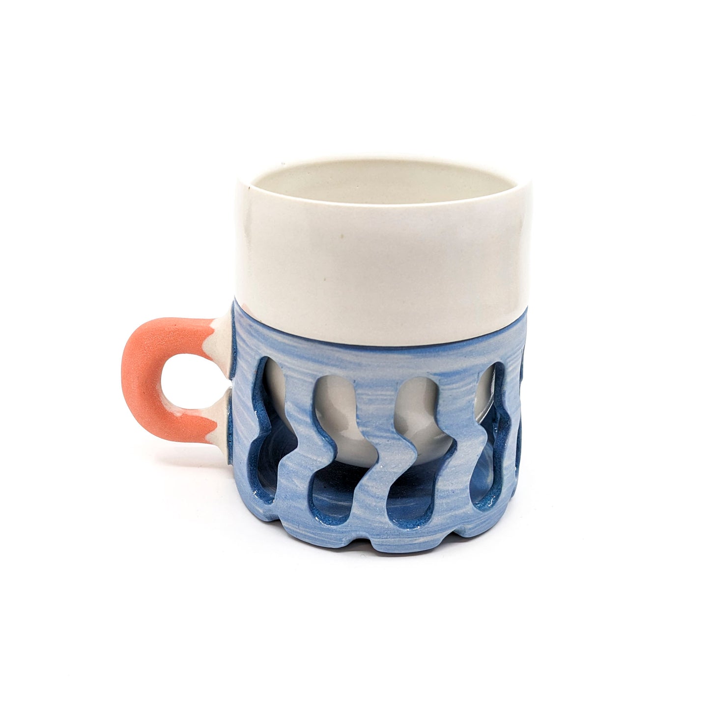 Strawberry Pop Squiggle Mug