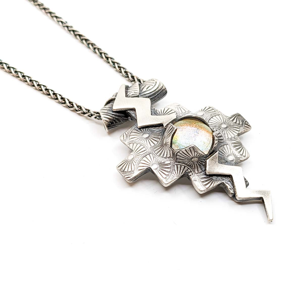 Storm (with Glass and Lightning) Necklace