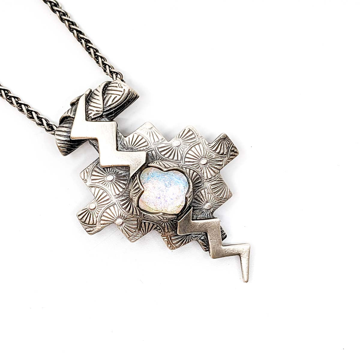 Storm (with Glass and Lightning) Necklace