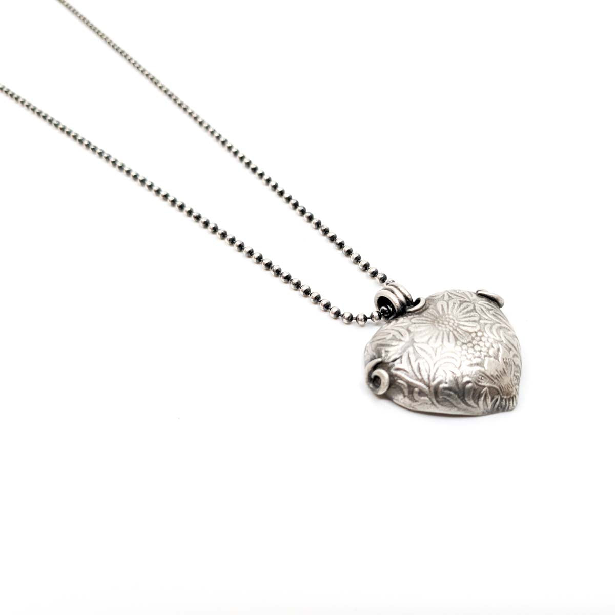Floral Heart Necklace