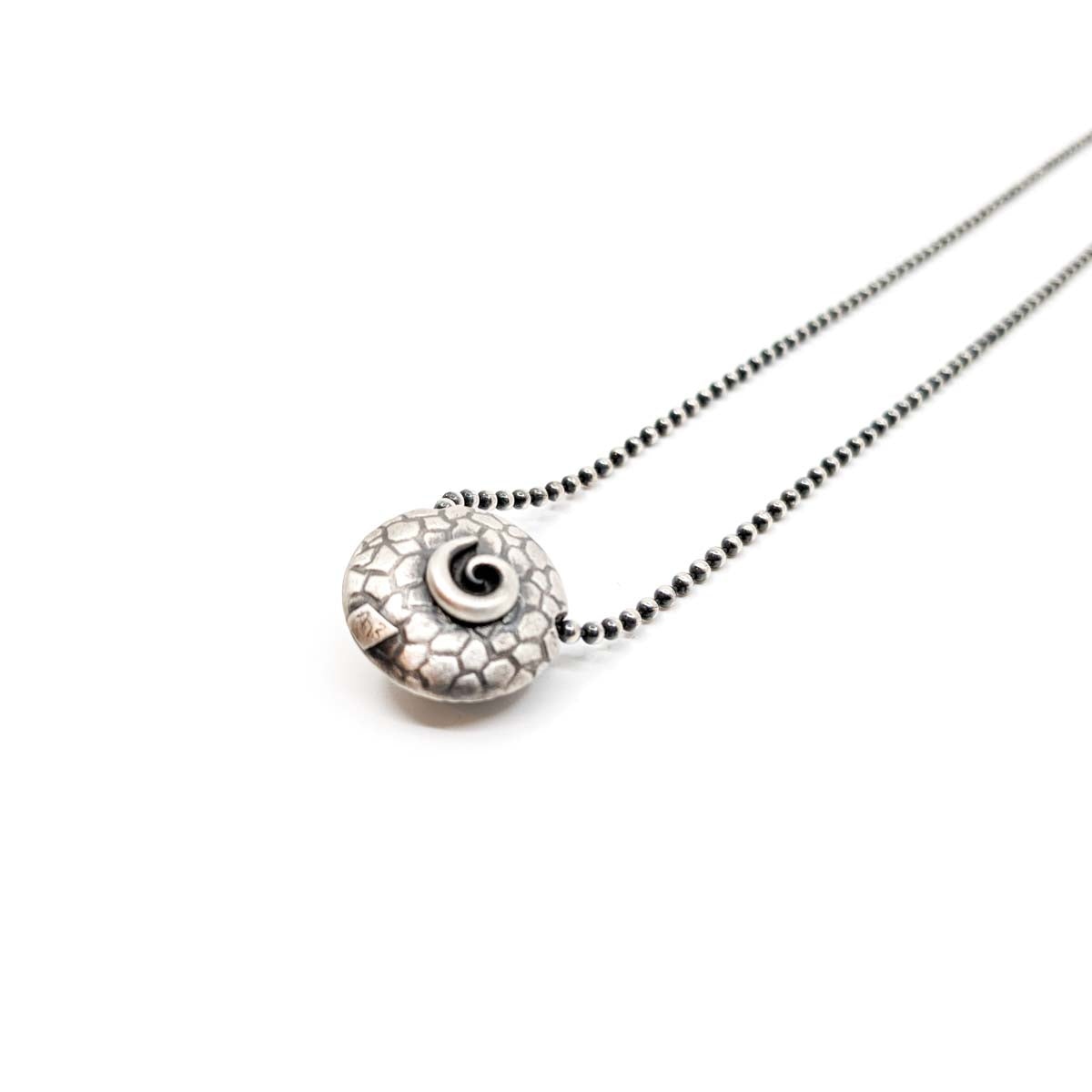 Eye/Spiral Necklace