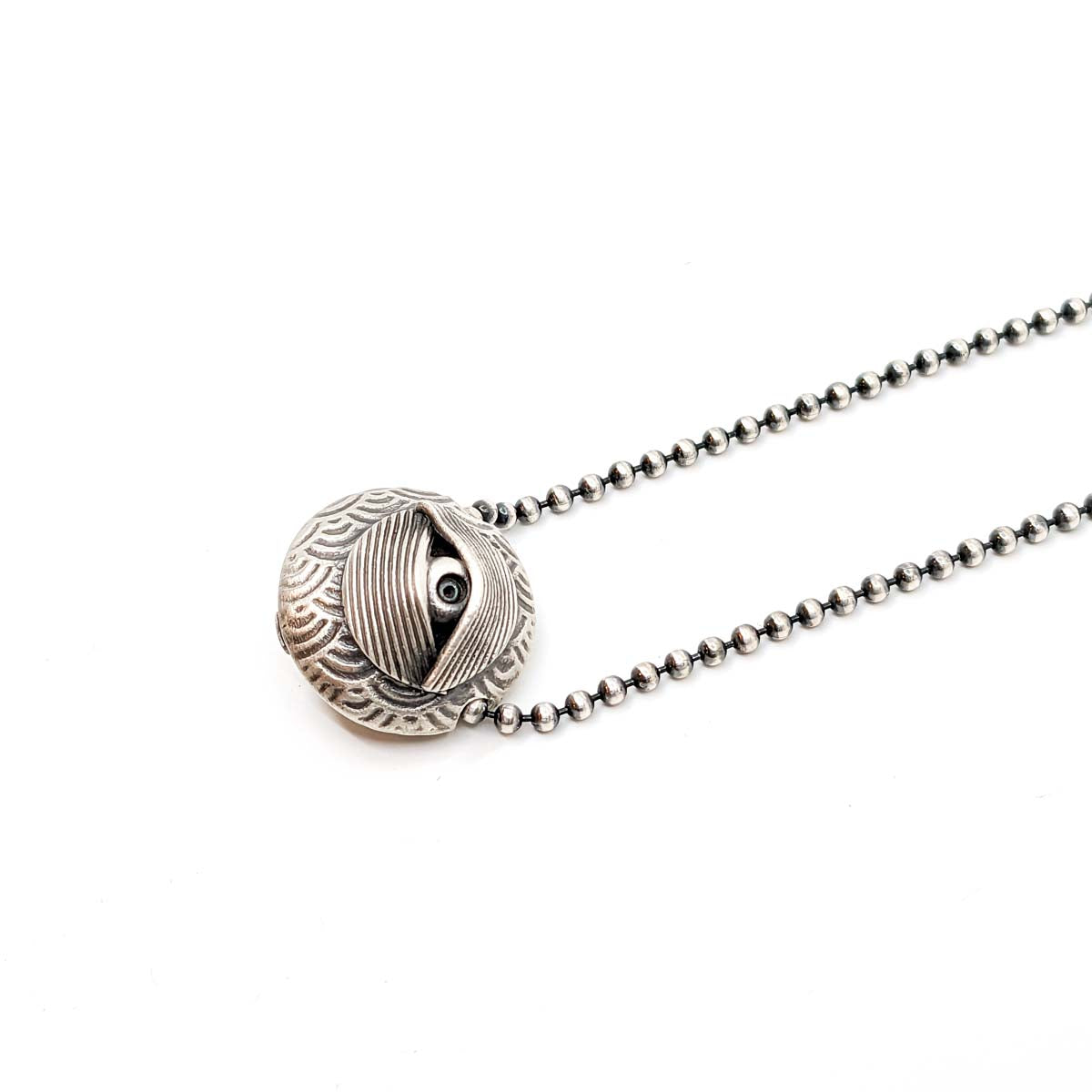 Eye/Spiral Necklace