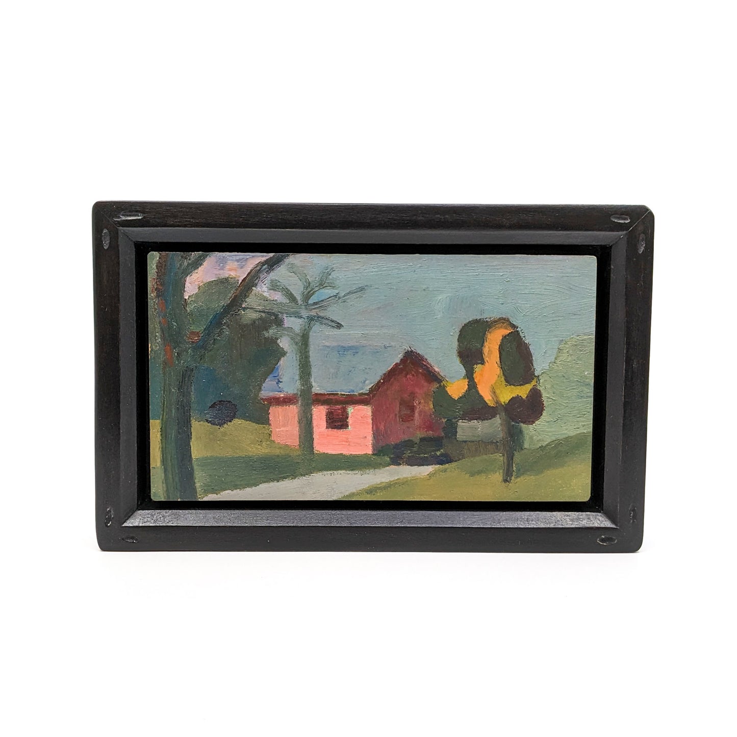 Landscape with Red Shed
