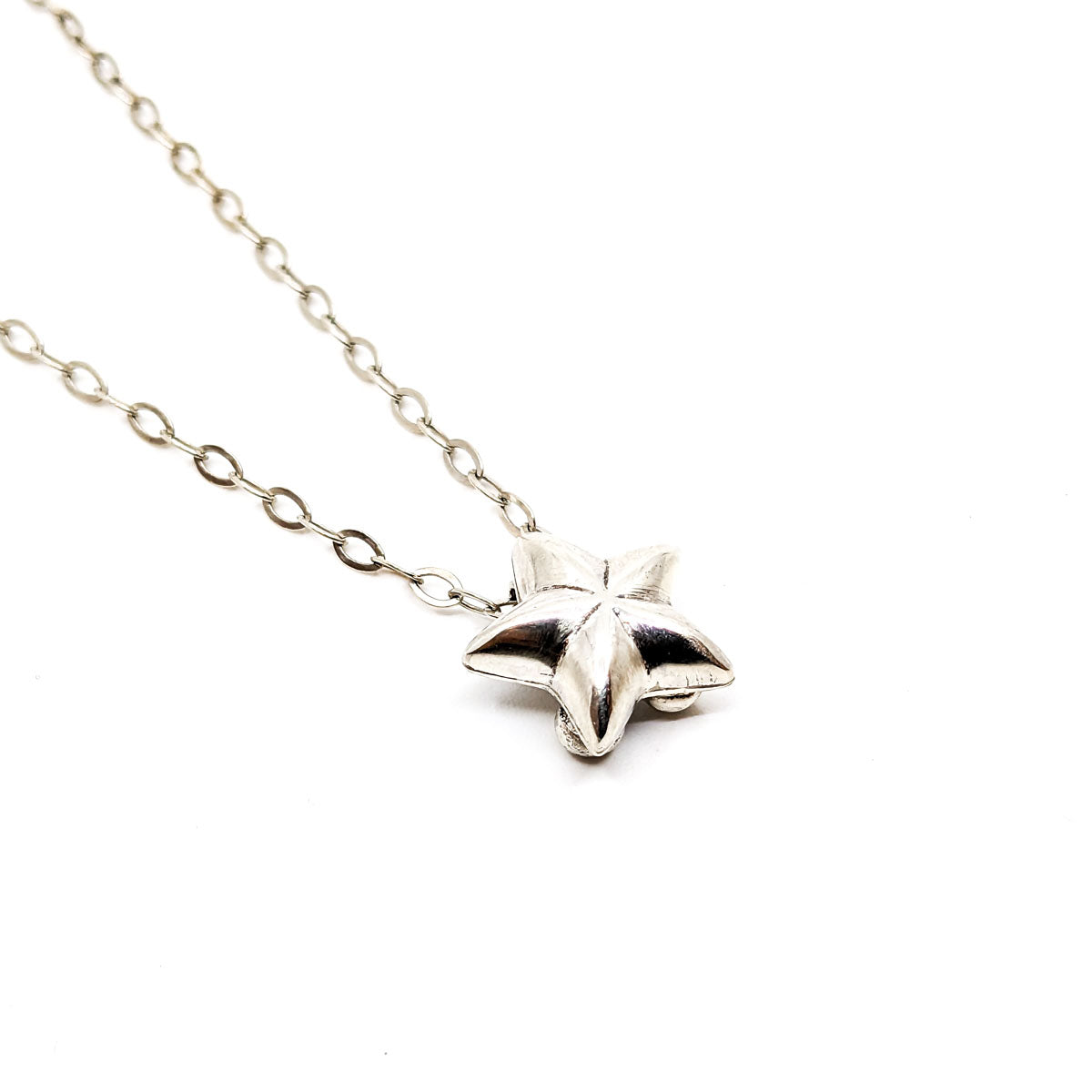 Silver Star Necklace