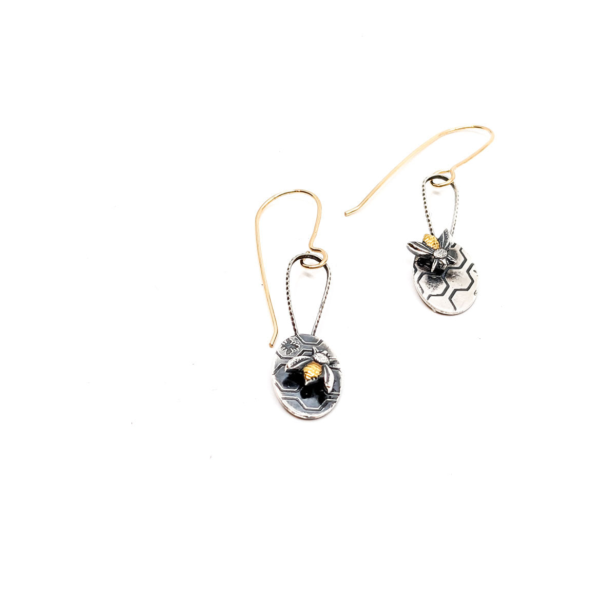 Sm. Bee Hive Earrings