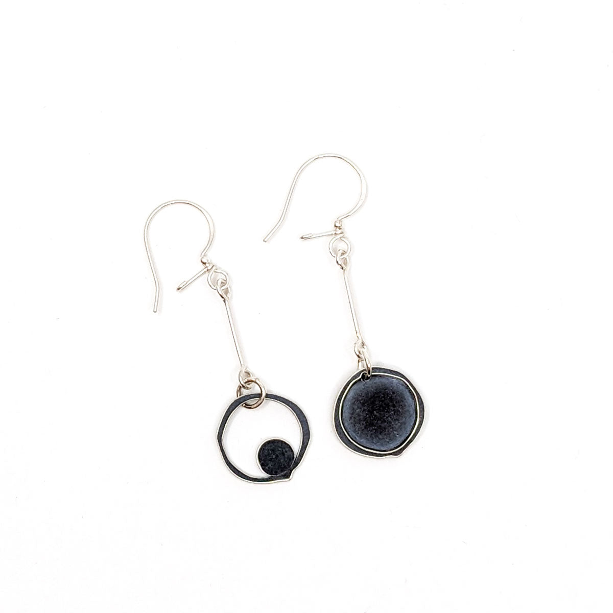 Piece #834 Mismatched Dangle Earrings
