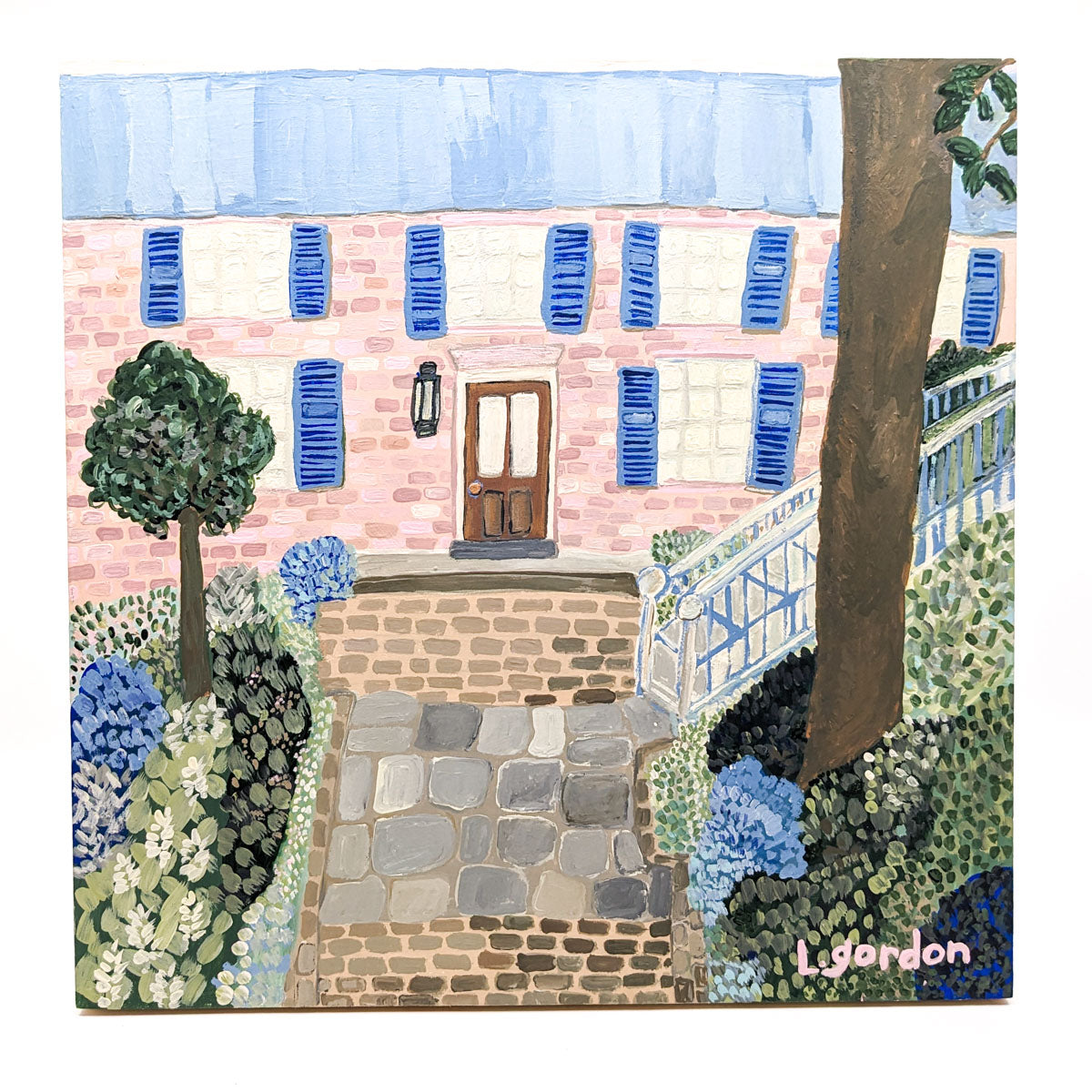 Cobblestone Walkway