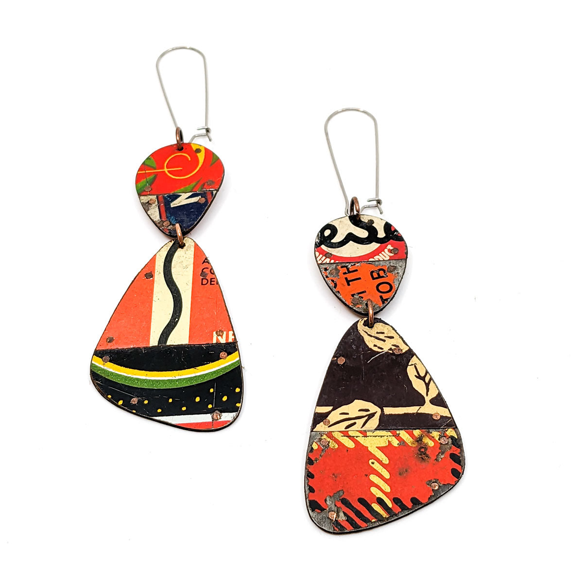 Double Dangle Earrings