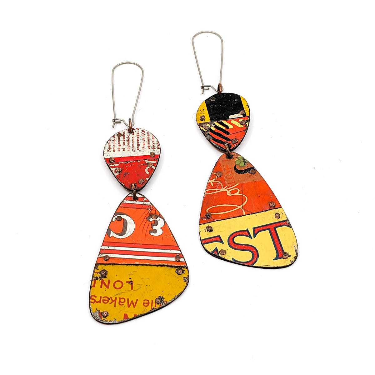 Double Dangle Earrings