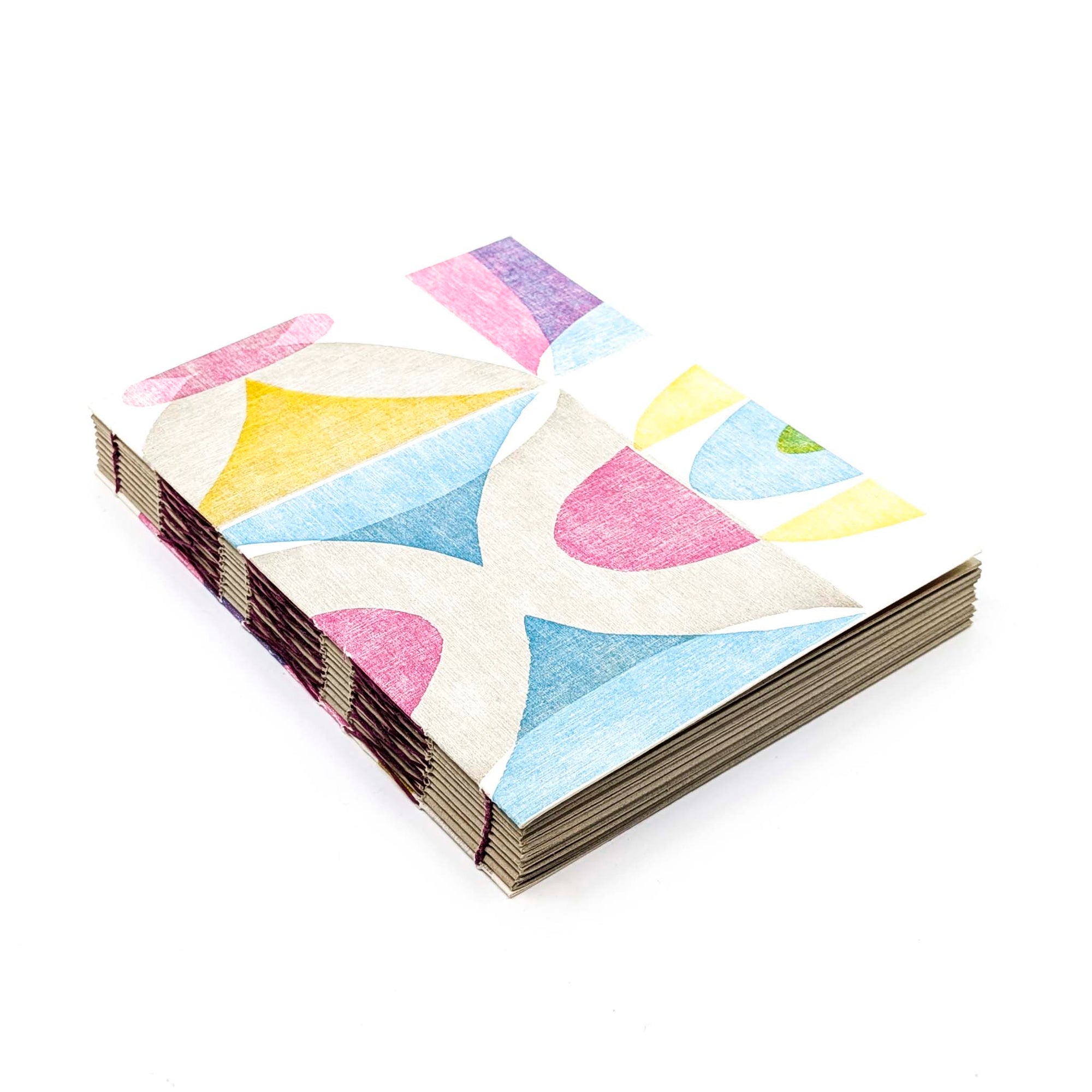 French Stitch Wood Block Journals