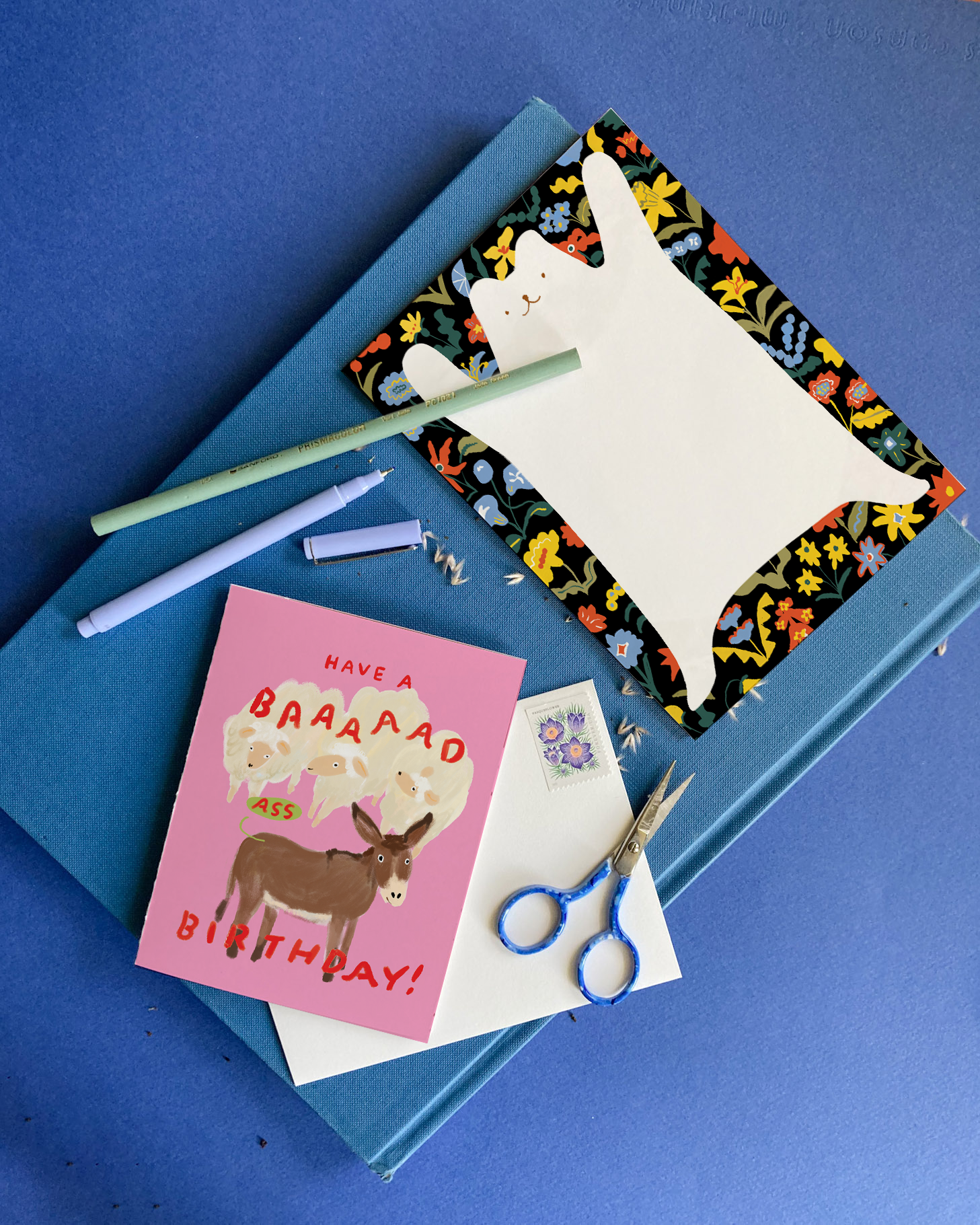 Baaad Ass Birthday - Snarky Donkey Birthday Card