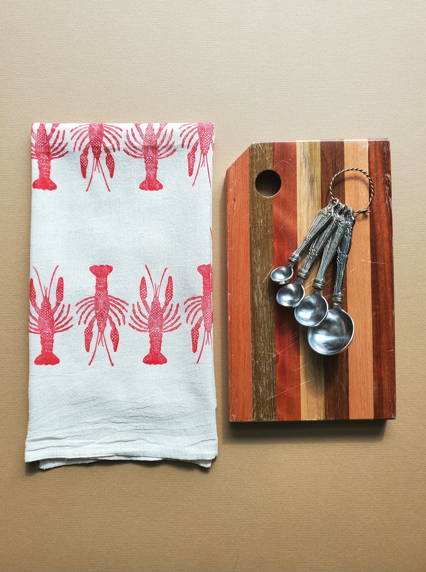 Crawfish- Tea Towel