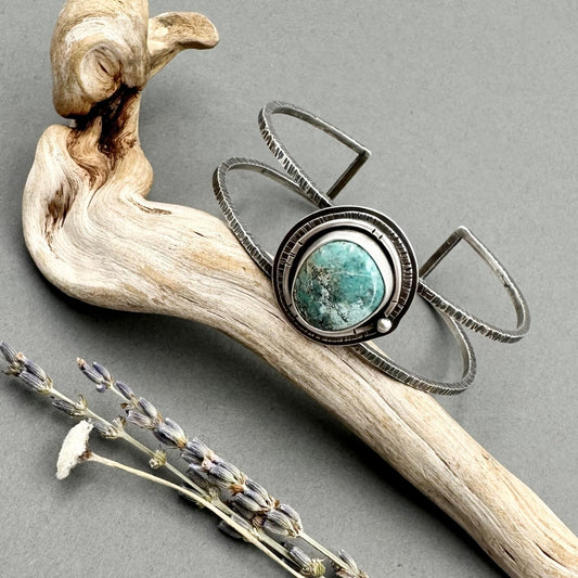 Double Cuff Turquoise 