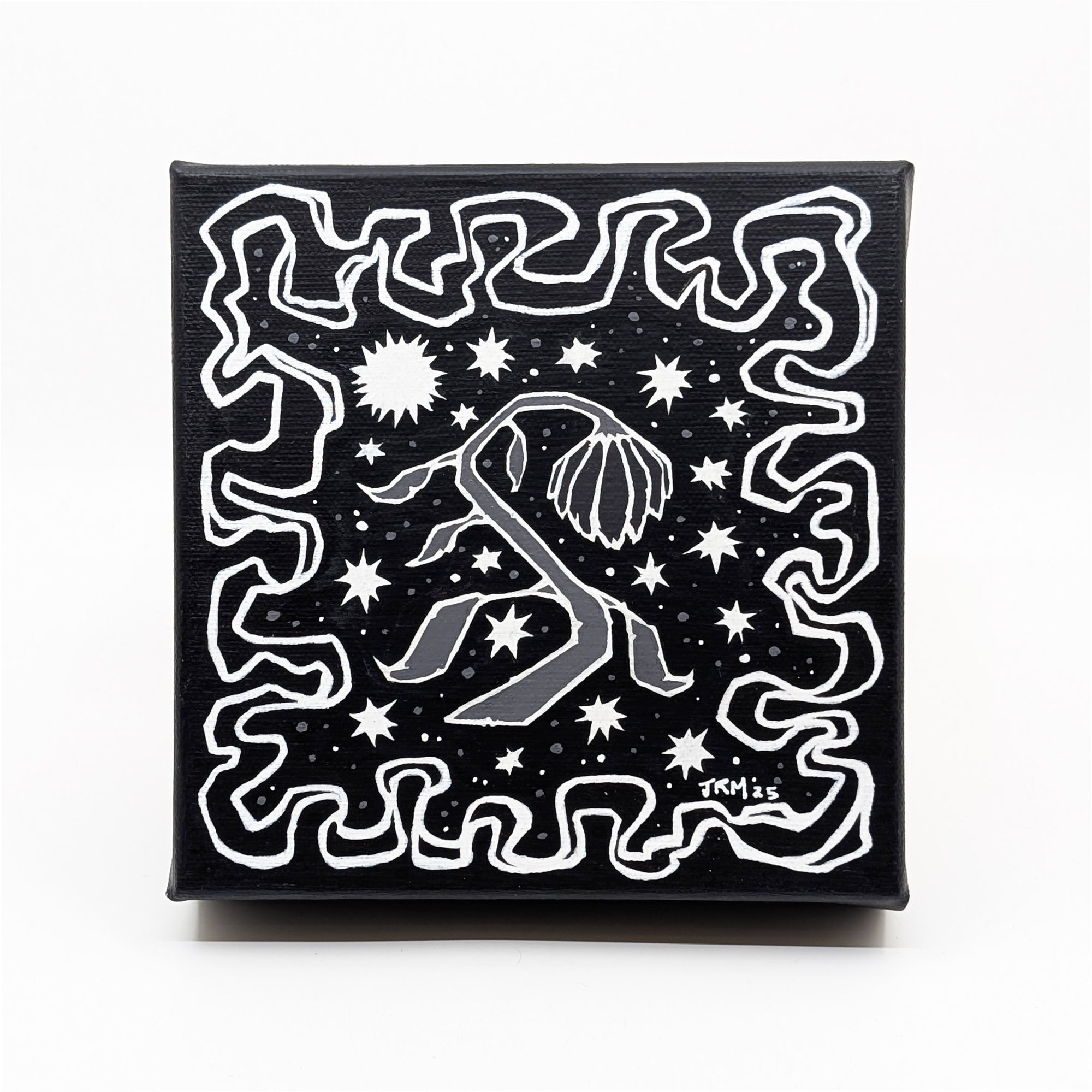 Wilted Wallflower 1- Original Painting