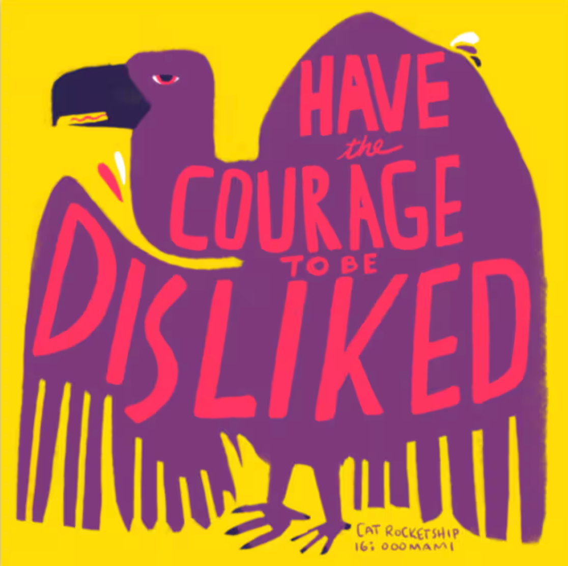 Courage to be Disliked- Print