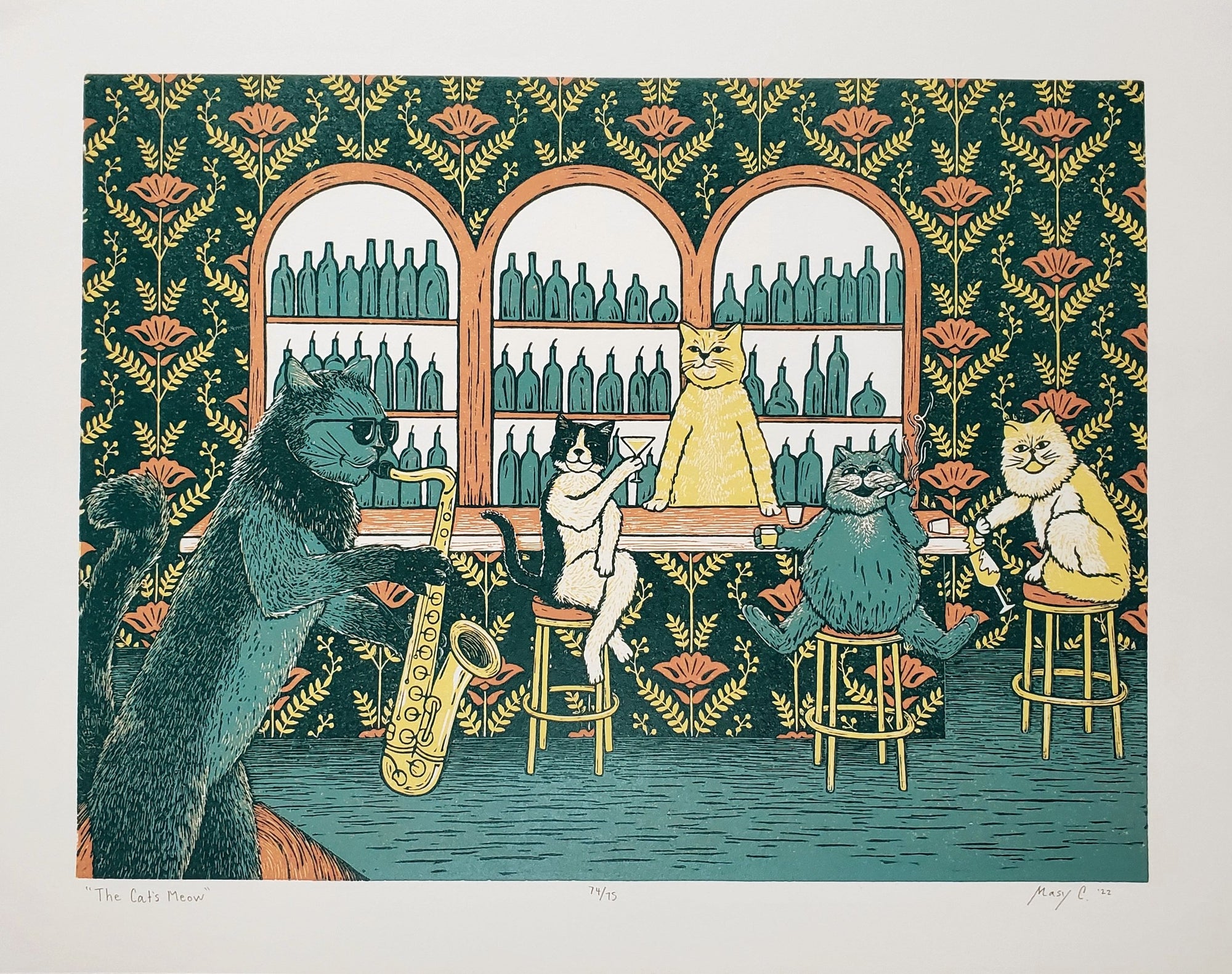 The Cat's Meow- Limited Print