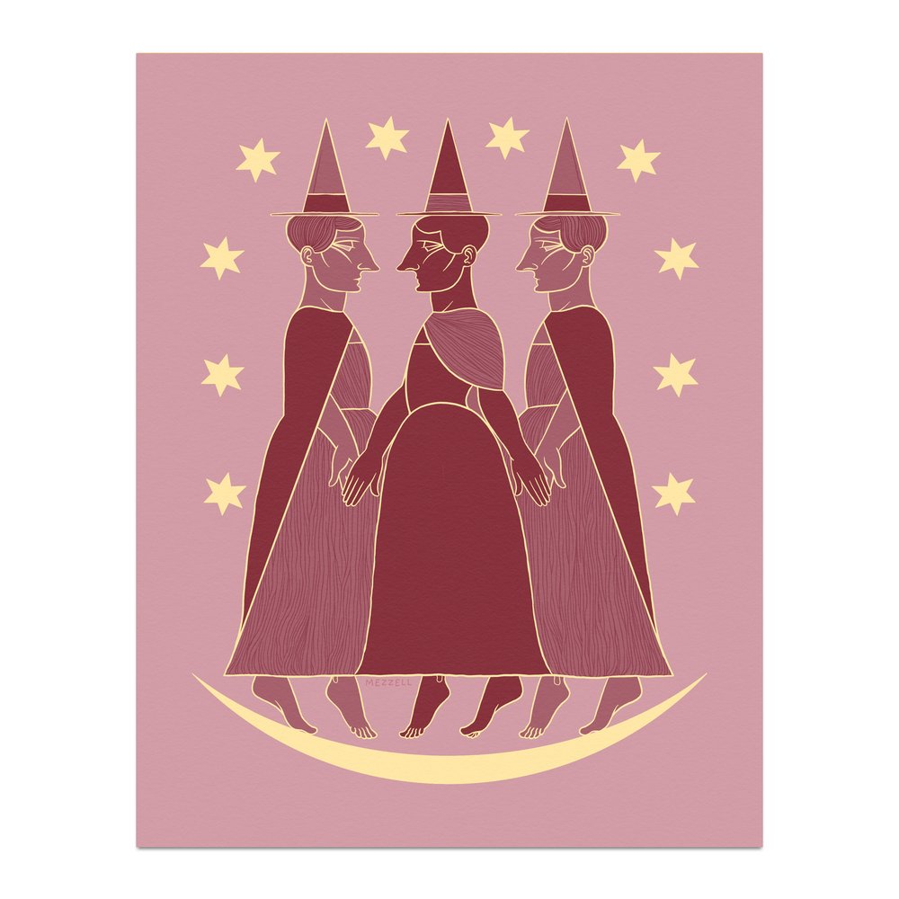 Three Witches Print