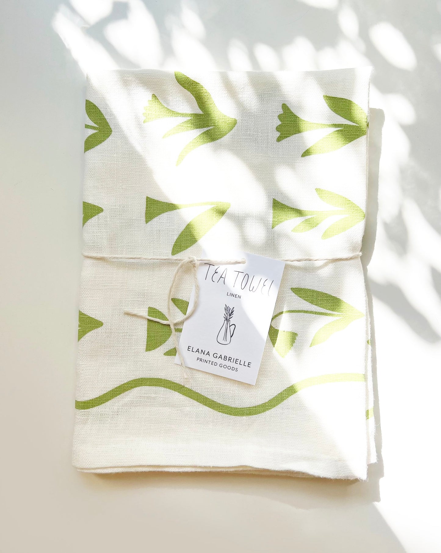 Tulip Tea Towel
