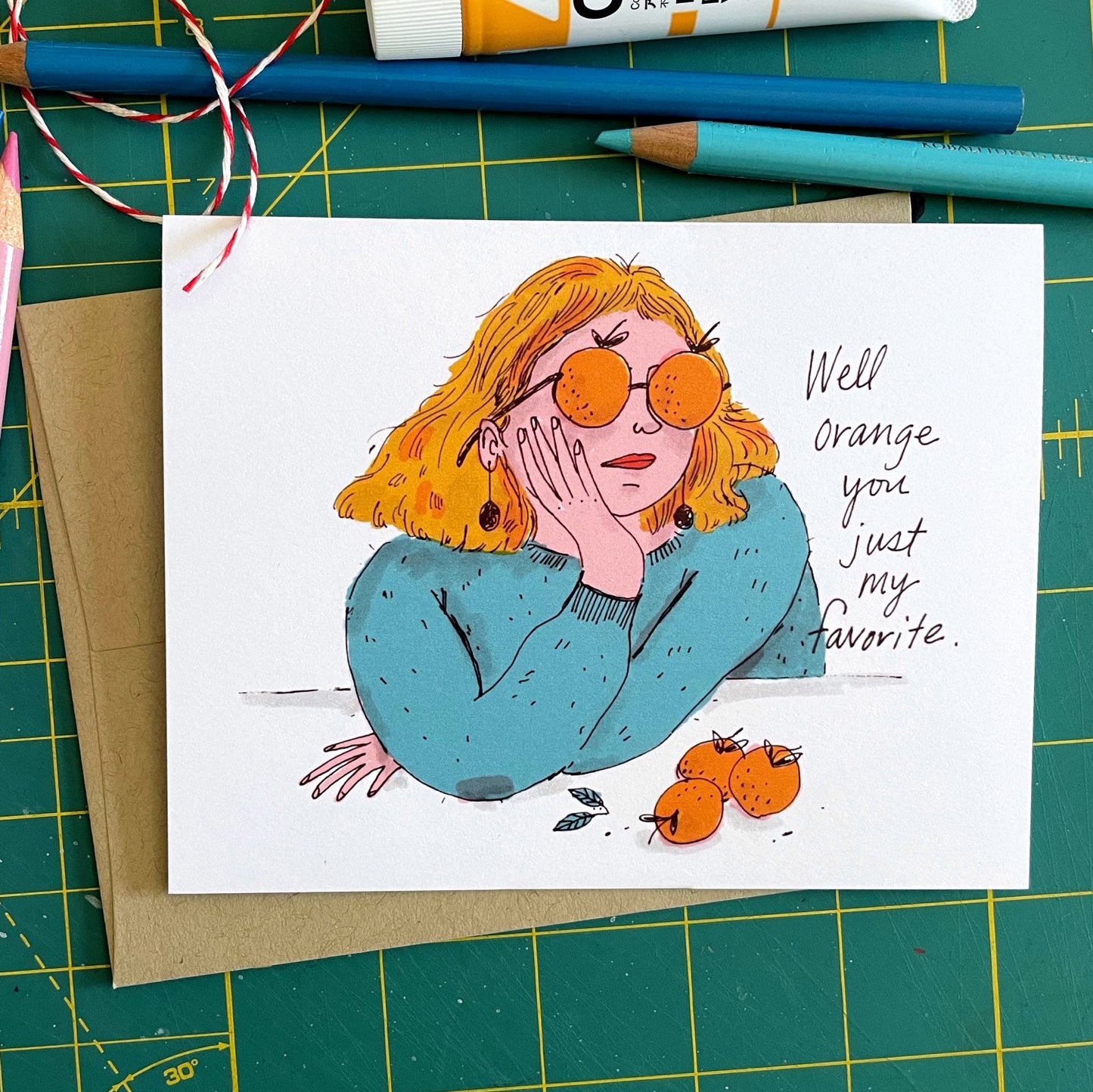 Orange You Just My Favorite- Card