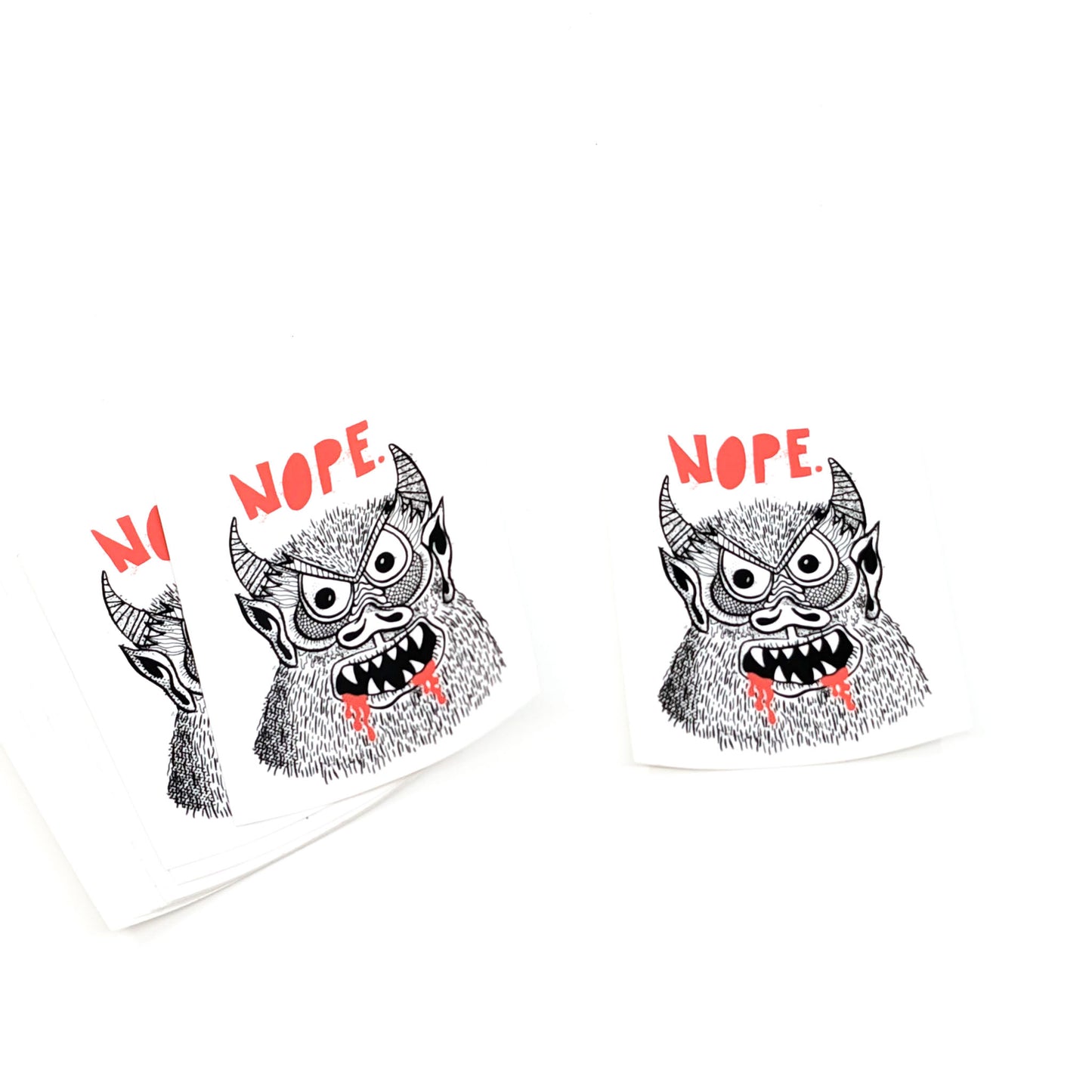Nope, Sticker