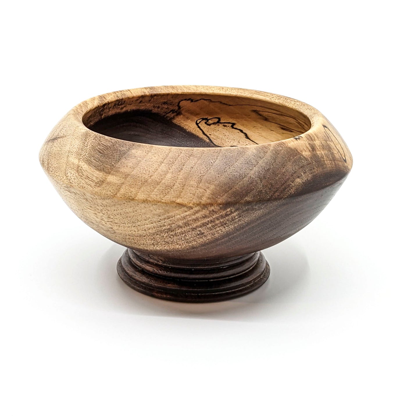 Footed Bowl in Walnut