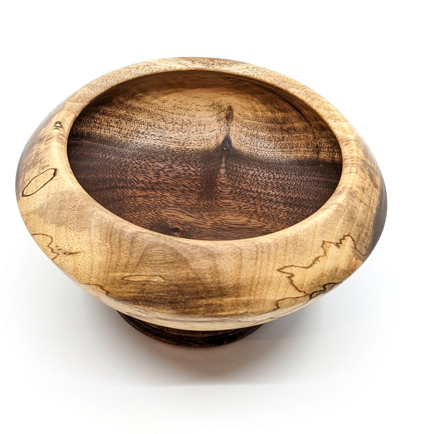 Footed Bowl in Walnut