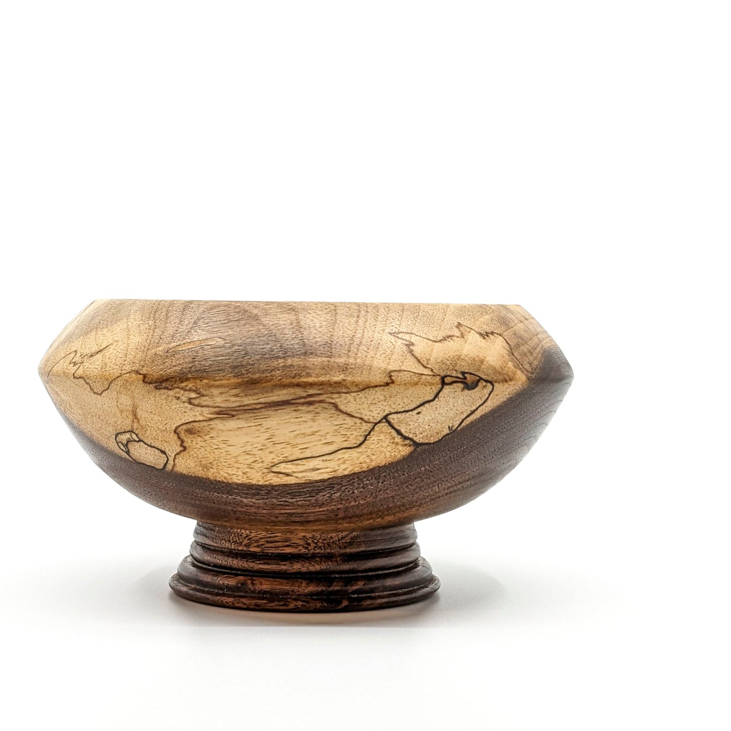 Footed Bowl in Walnut