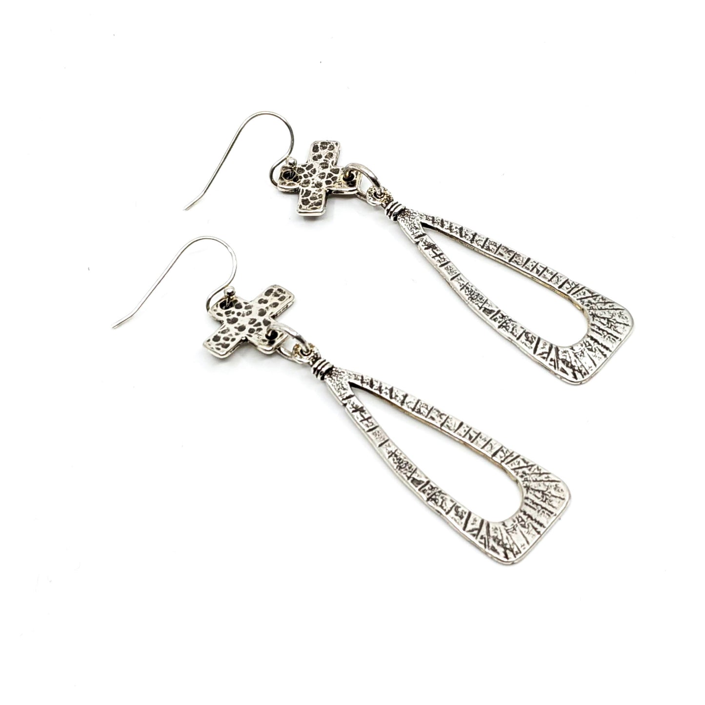 E-CRMC Lele Cross Earrings