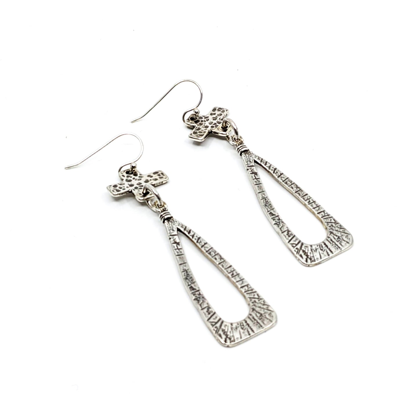 E-CRMC Lele Cross Earrings