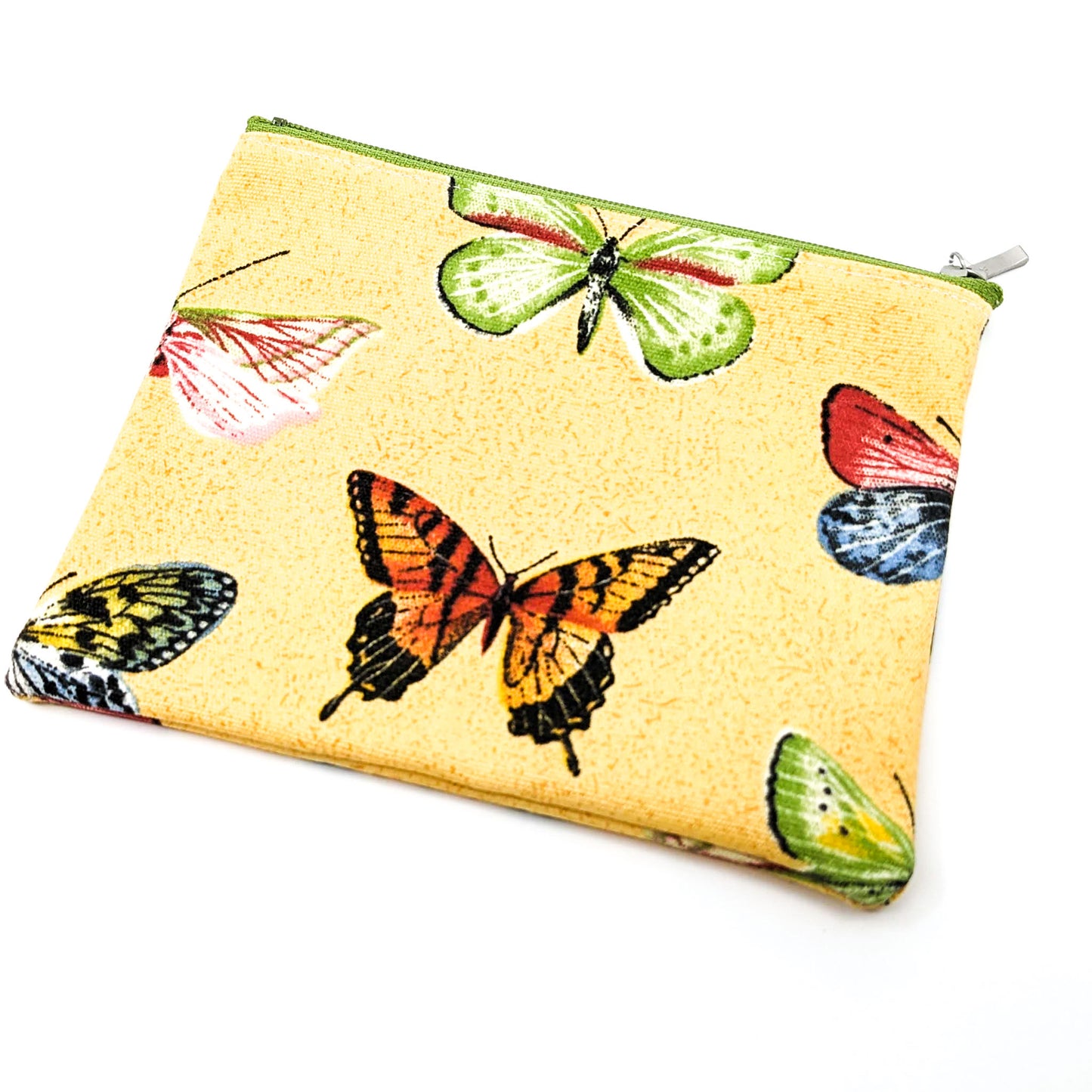 Small, Unlined Zipper Pouch