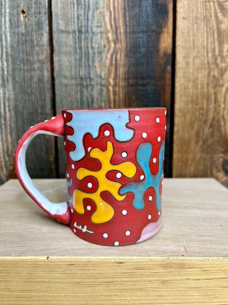 This is an image of Emily Flores' "blog mug."