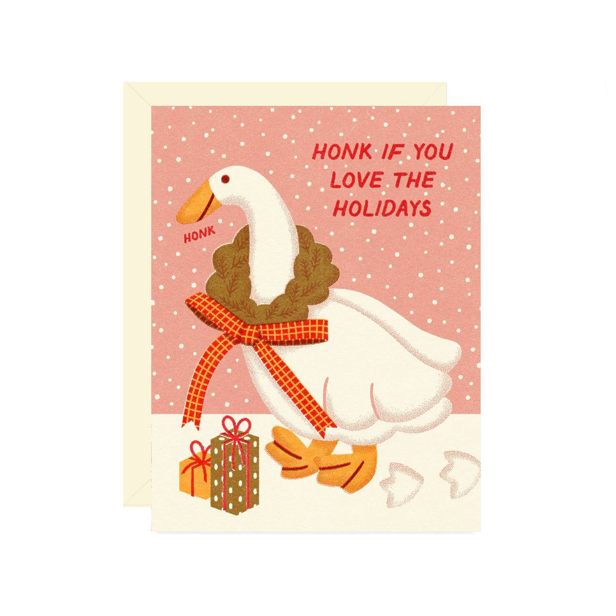 Goose Holiday Card: Boxed Set of 8