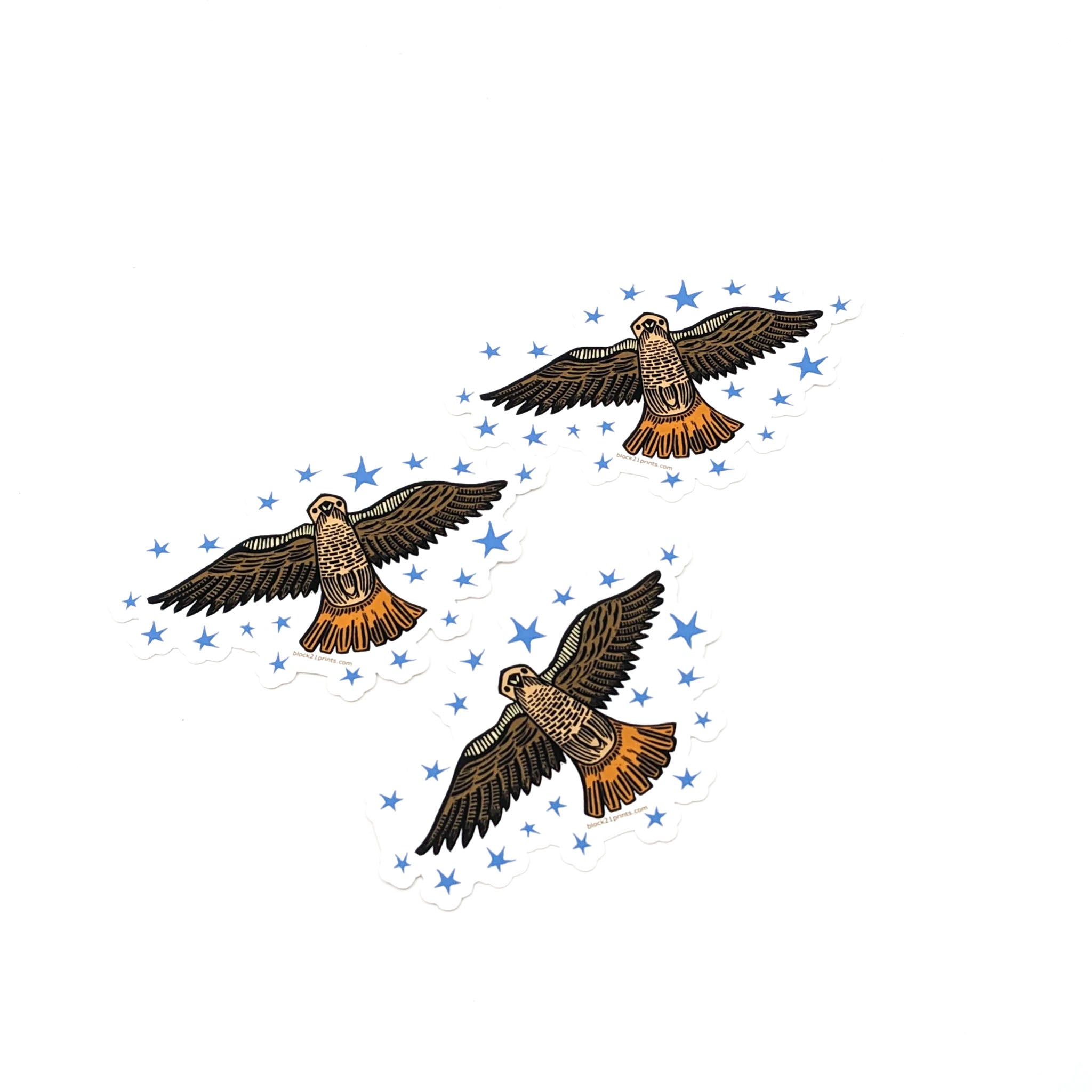 Red Tailed Hawk Sticker