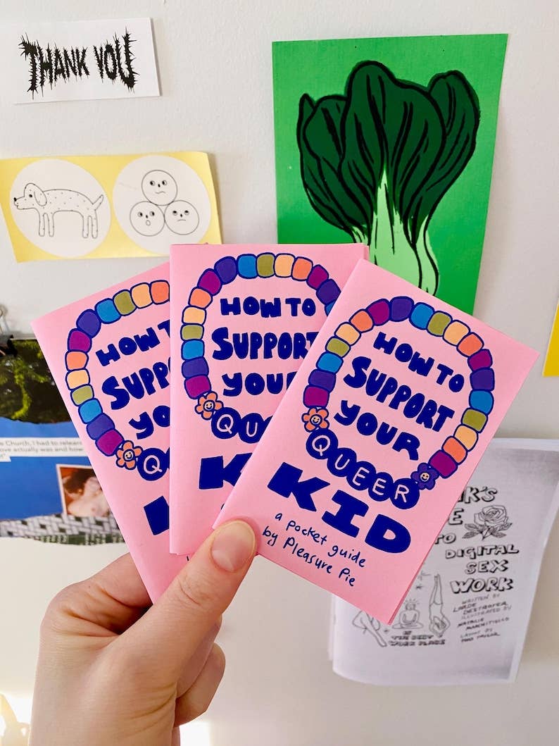 How To Support Your Queer Kid zine | LGBTQ+ Gay Lesbian Bisexual Pansexual Trans youth parent