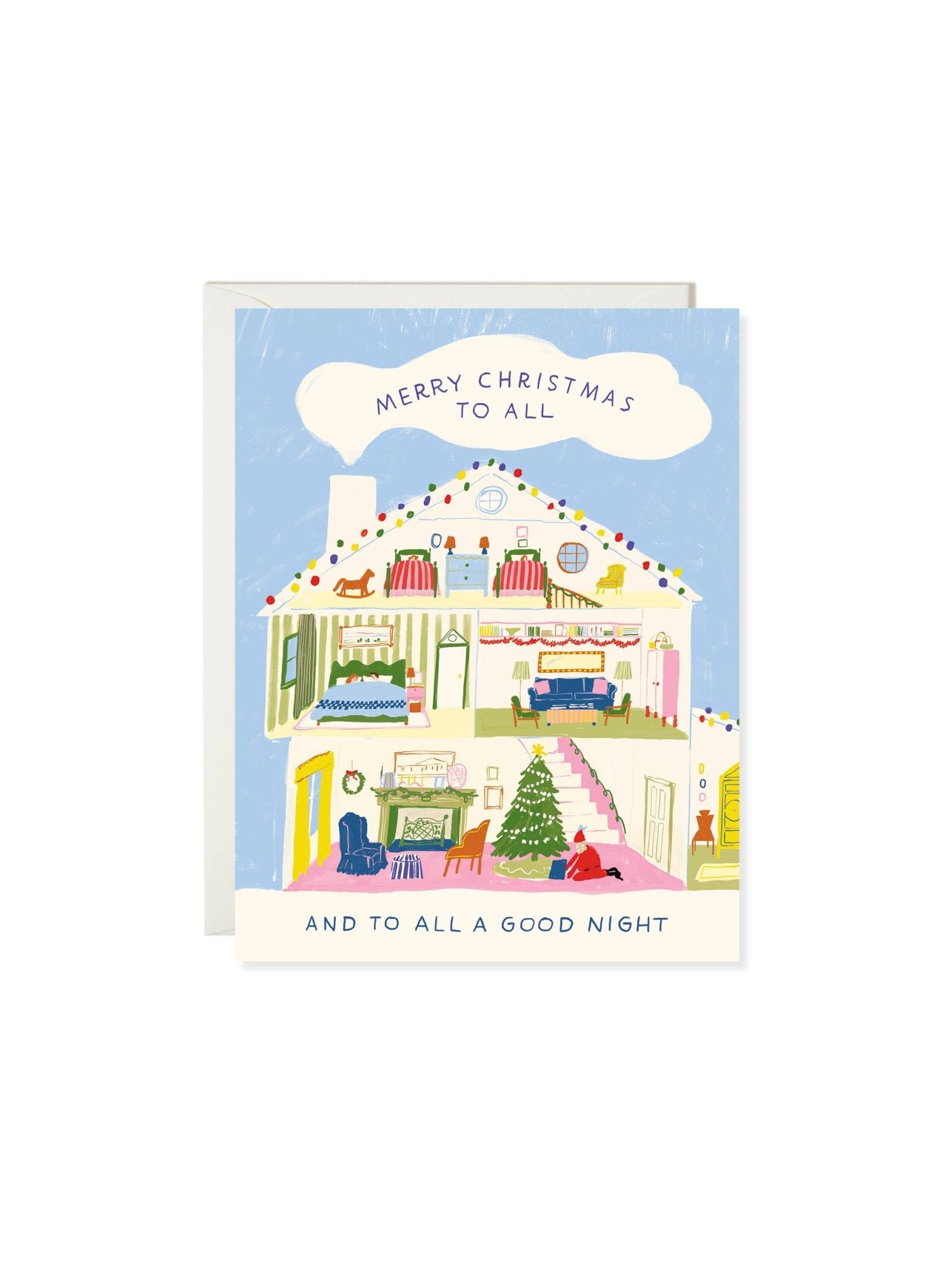 Karen Schipper - Christmas Home - Cozy Literature Holiday Card - VISUAL INDEX