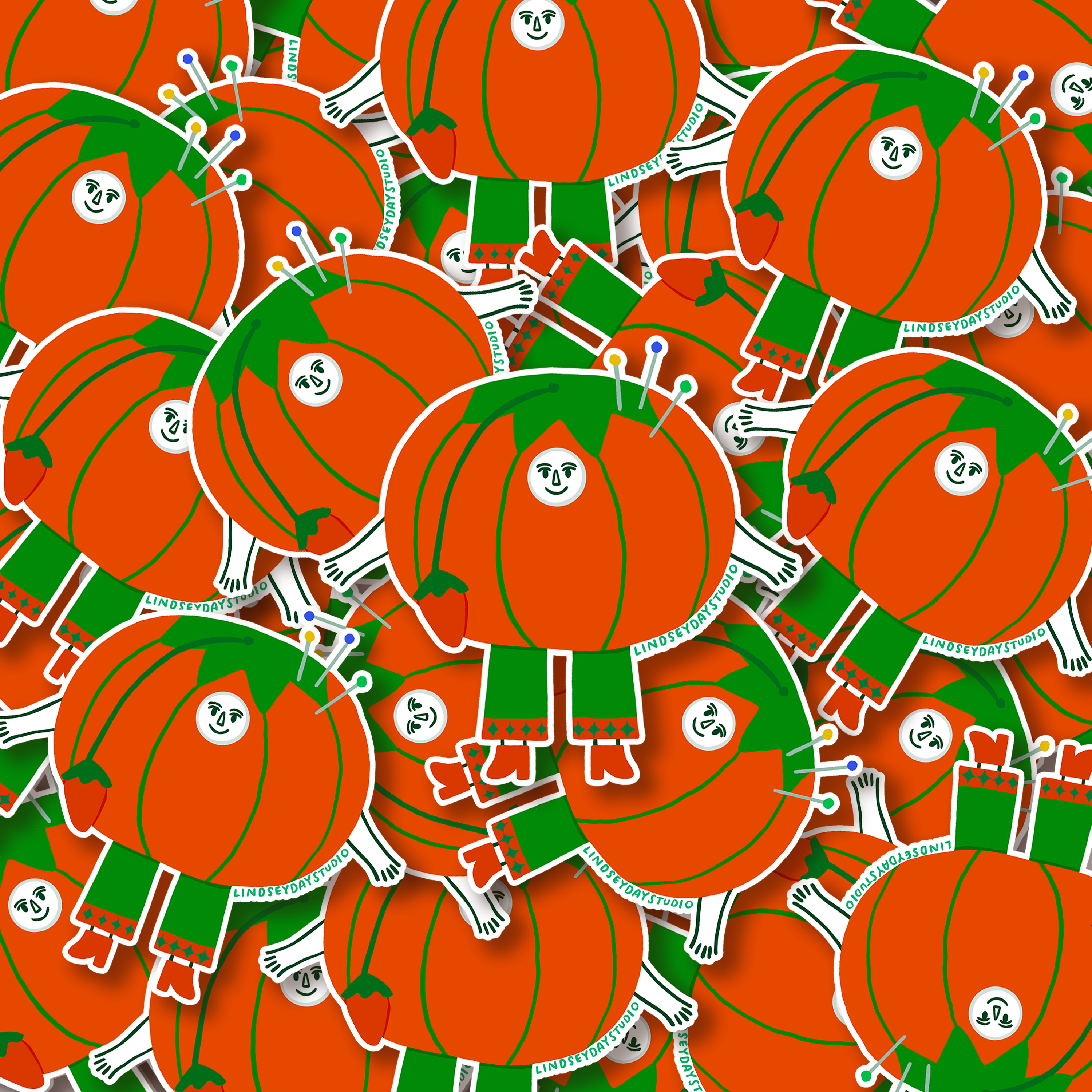 Sewing Friend Sticker, Make Sticker, Cute Kawaii Sticker