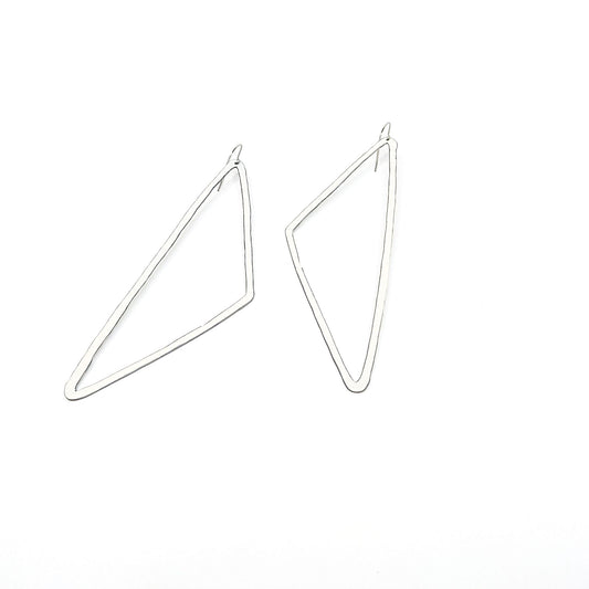 Extra Large Triangle Earrings