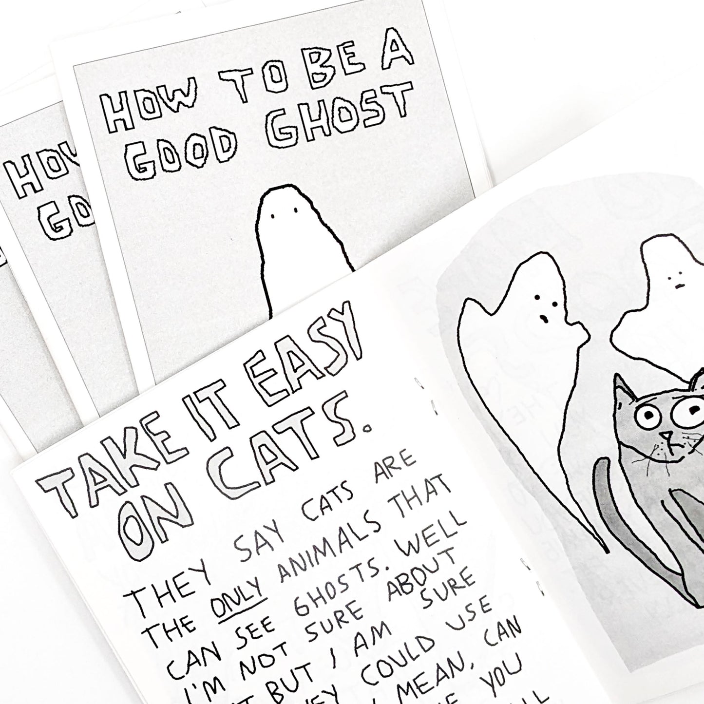 How to Be a Good Ghost- Zine
