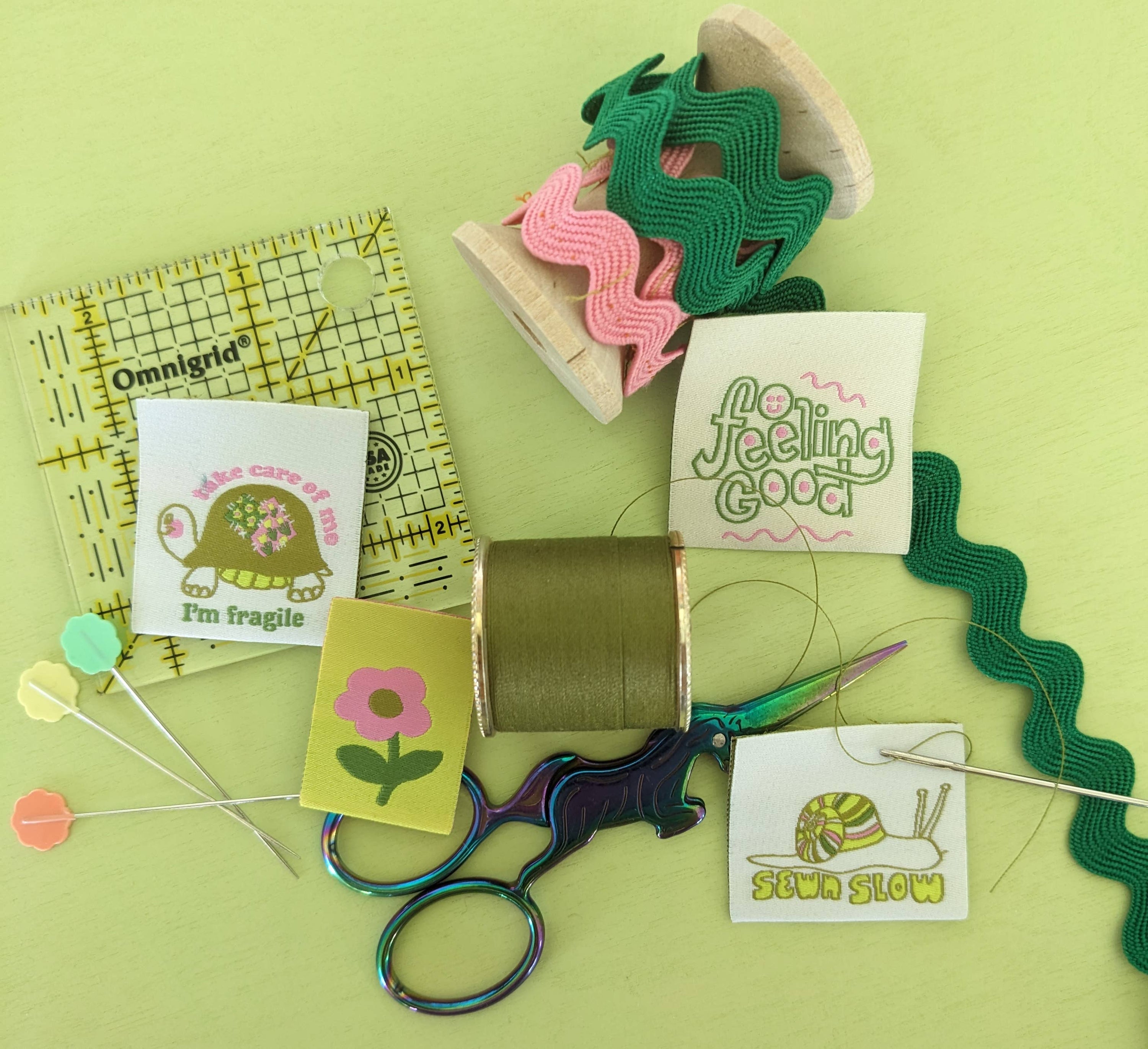 Self Love Pack Woven labels