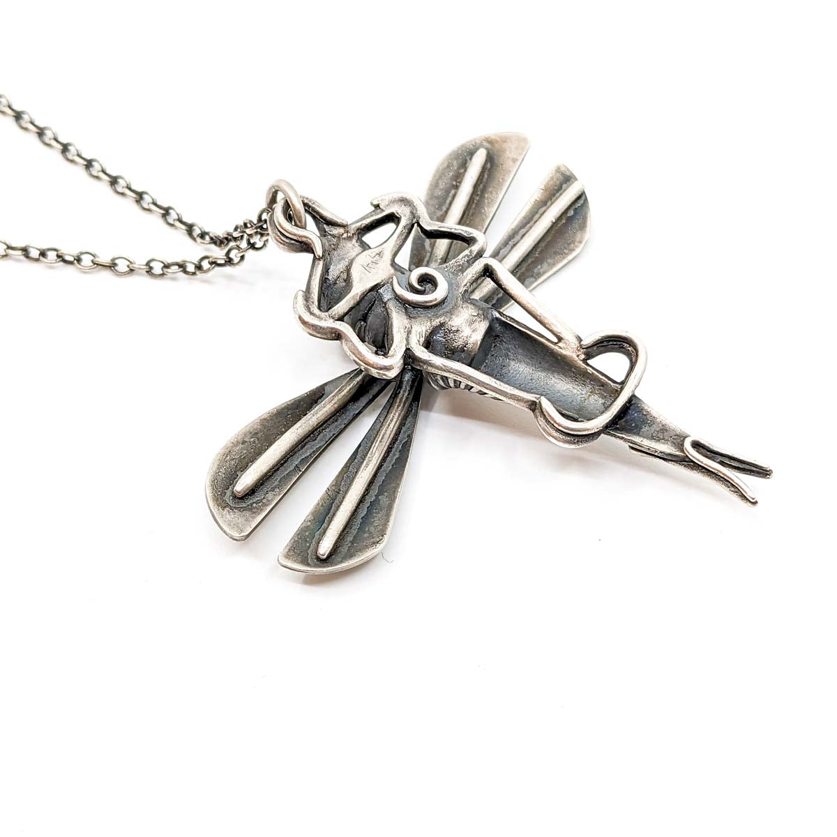 Sun Dragonfly Necklace