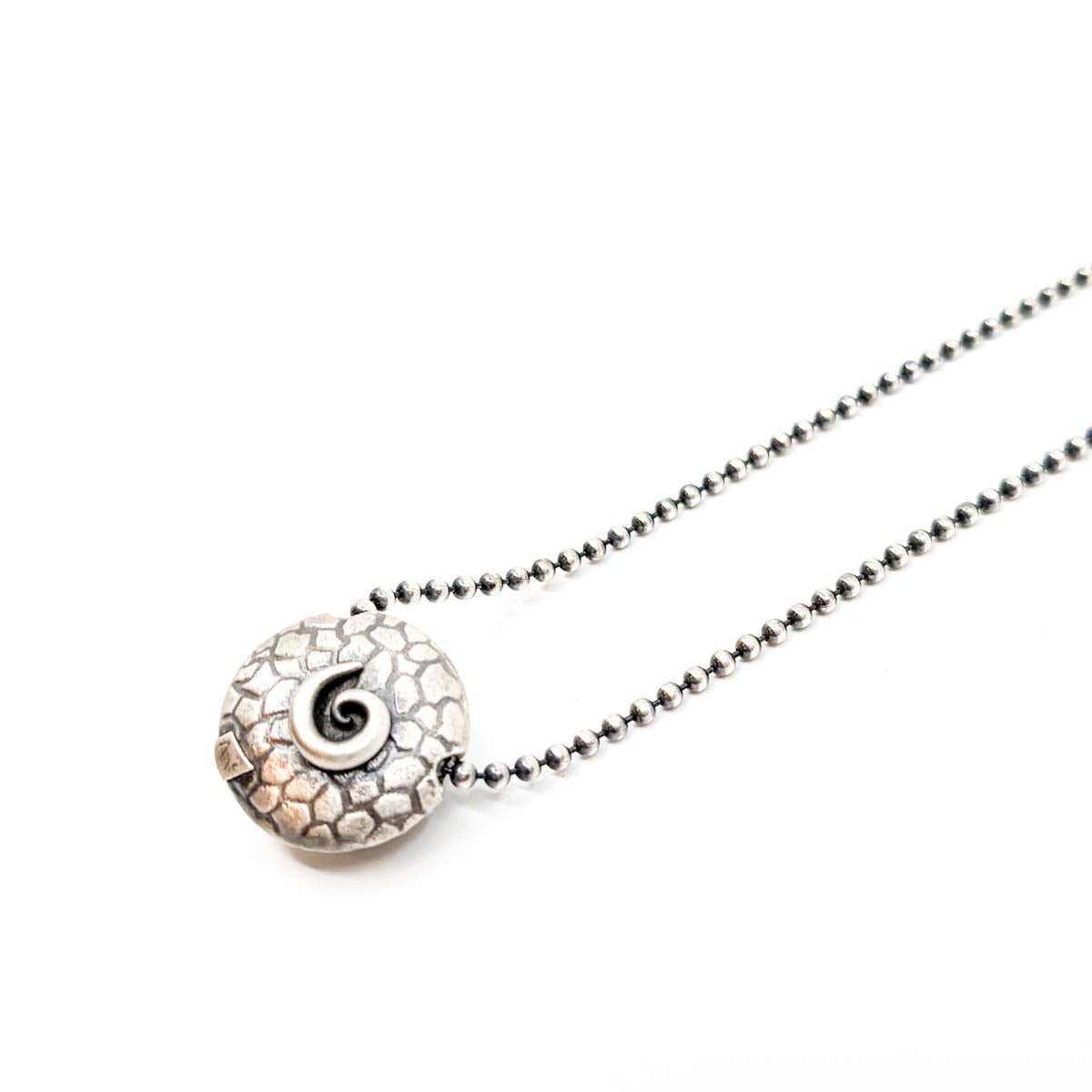 Eye/Spiral Necklace