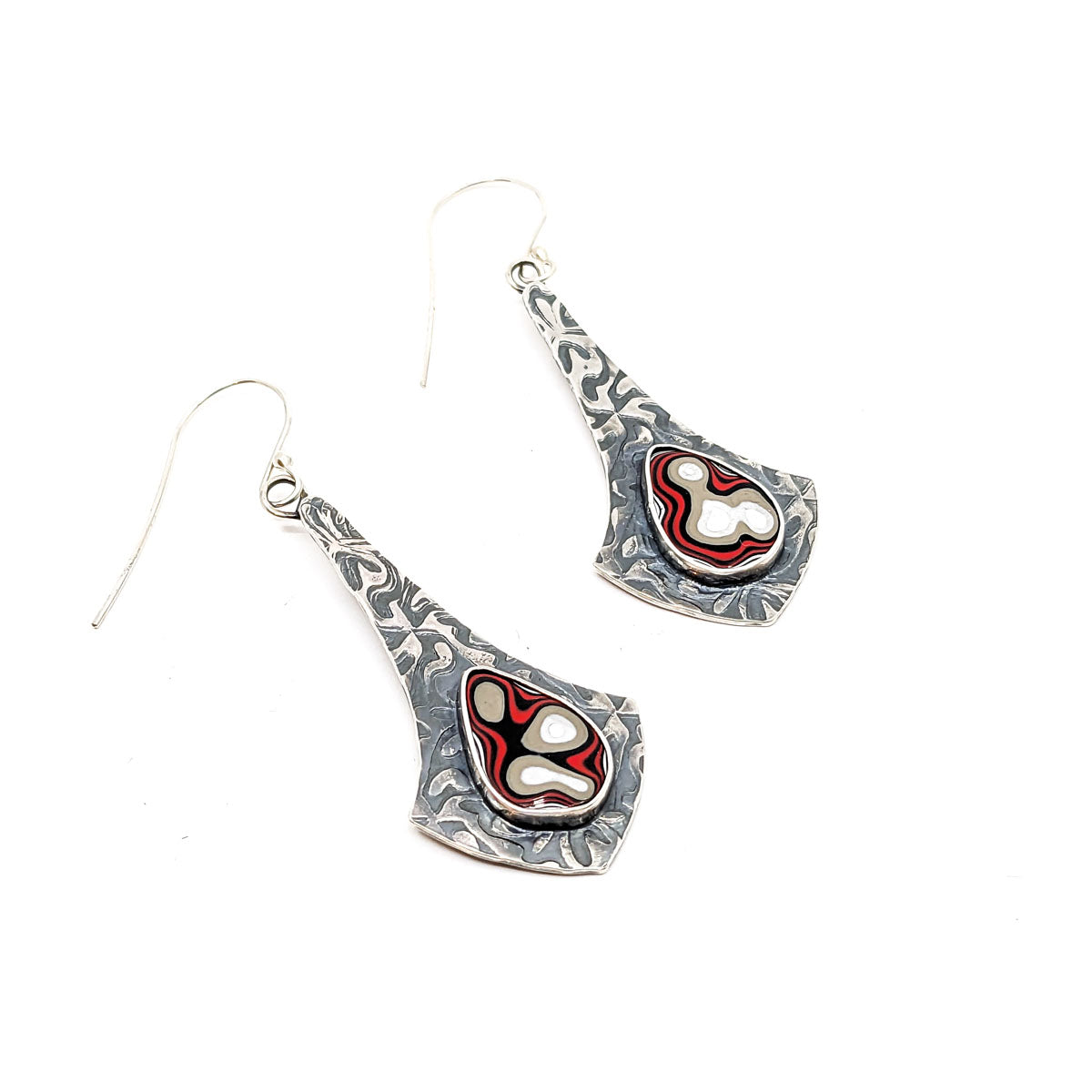 Fordite Earrings