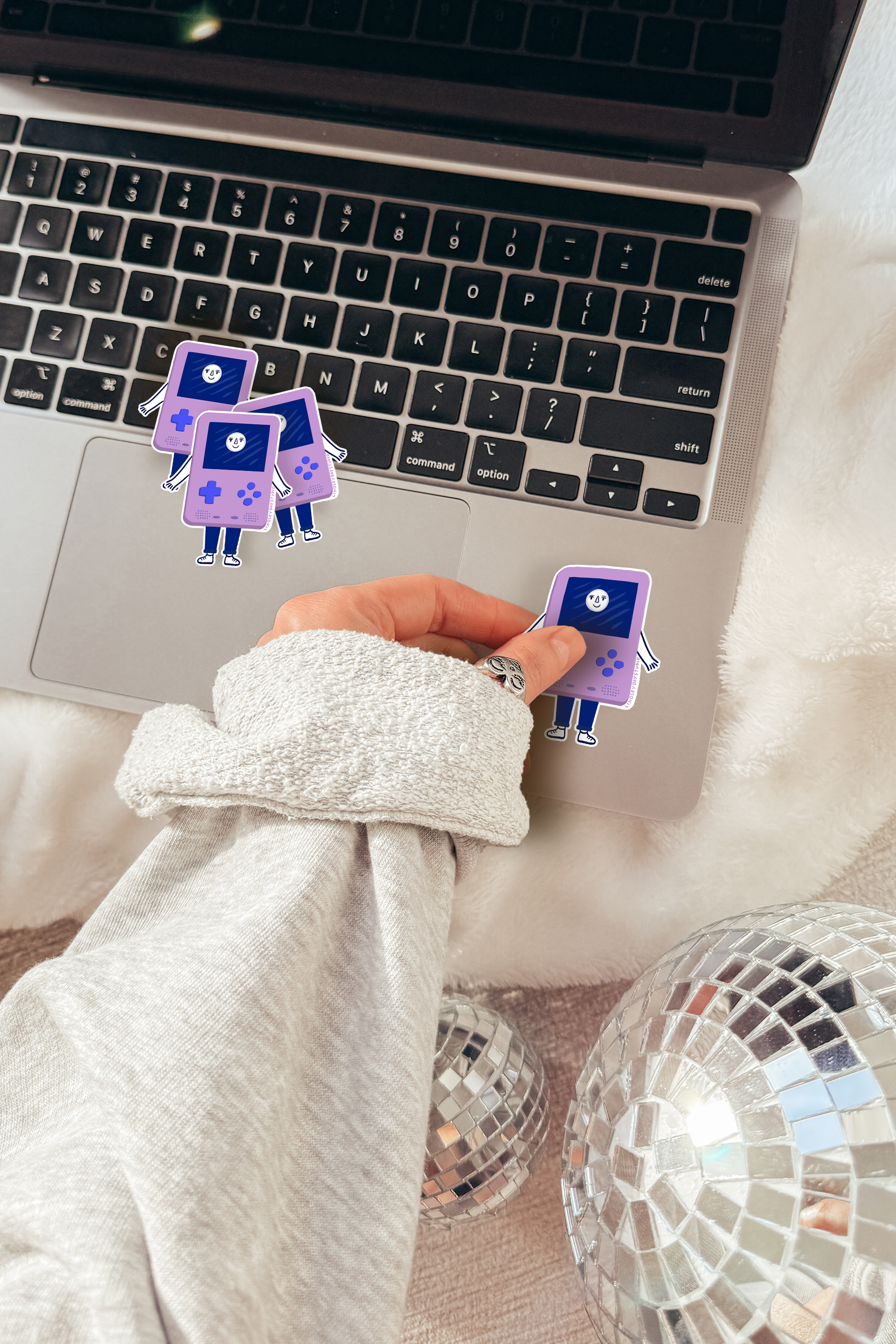 Video Game Friend Sticker, Cute Kawaii Gaming Sticker