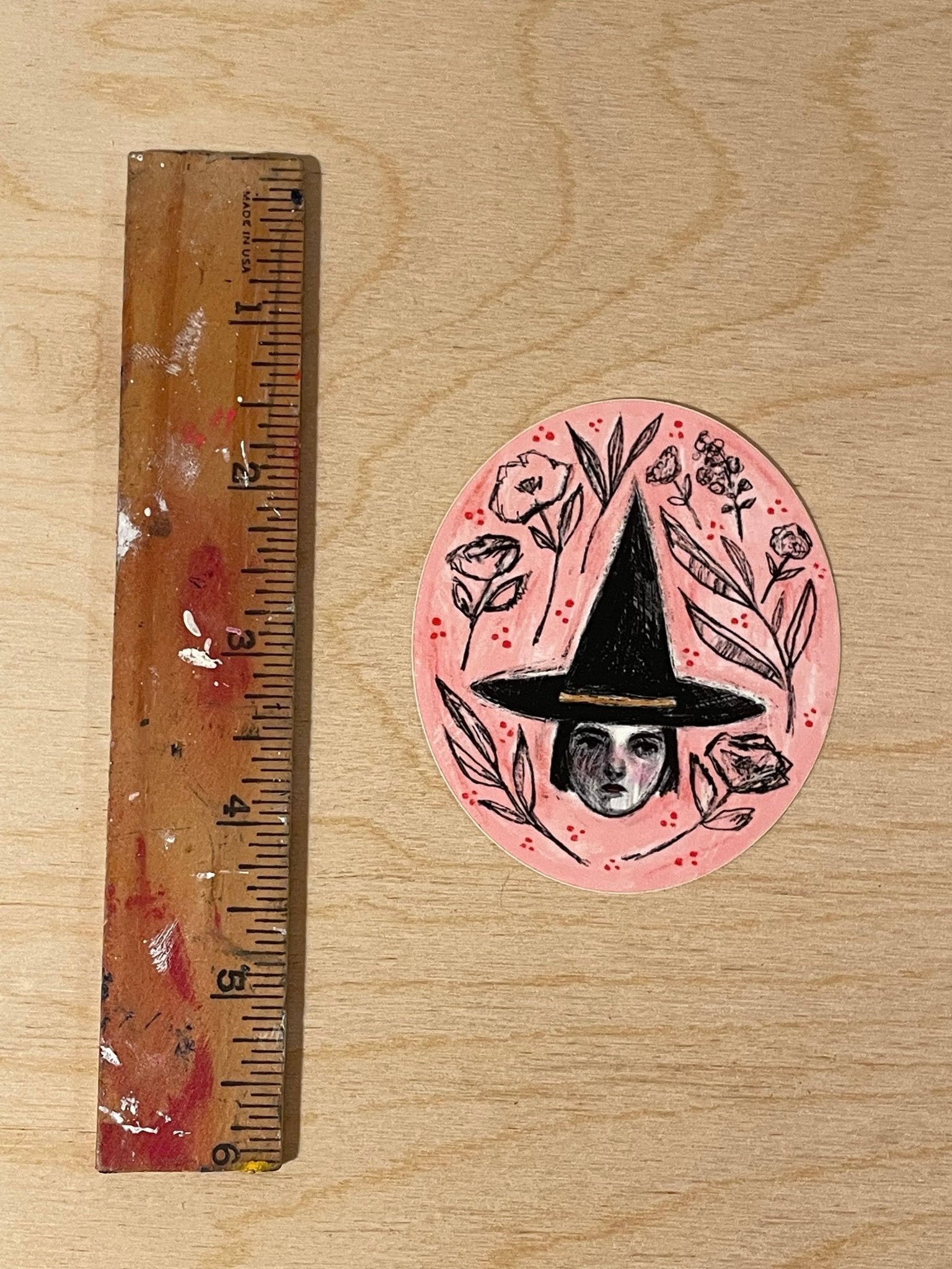 Amanda Blake - Witch sticker - VISUAL INDEX