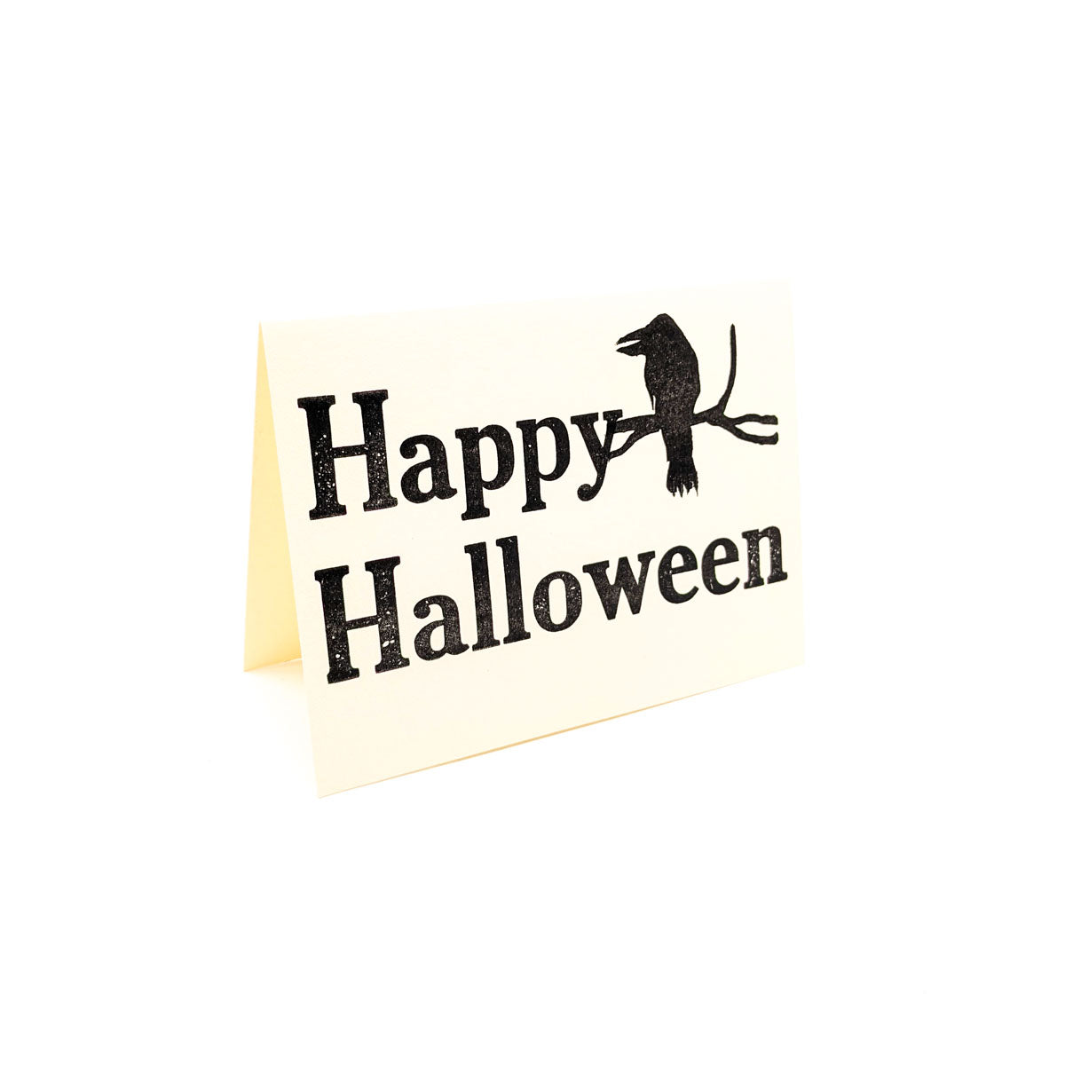 Letterpress Halloween Cards