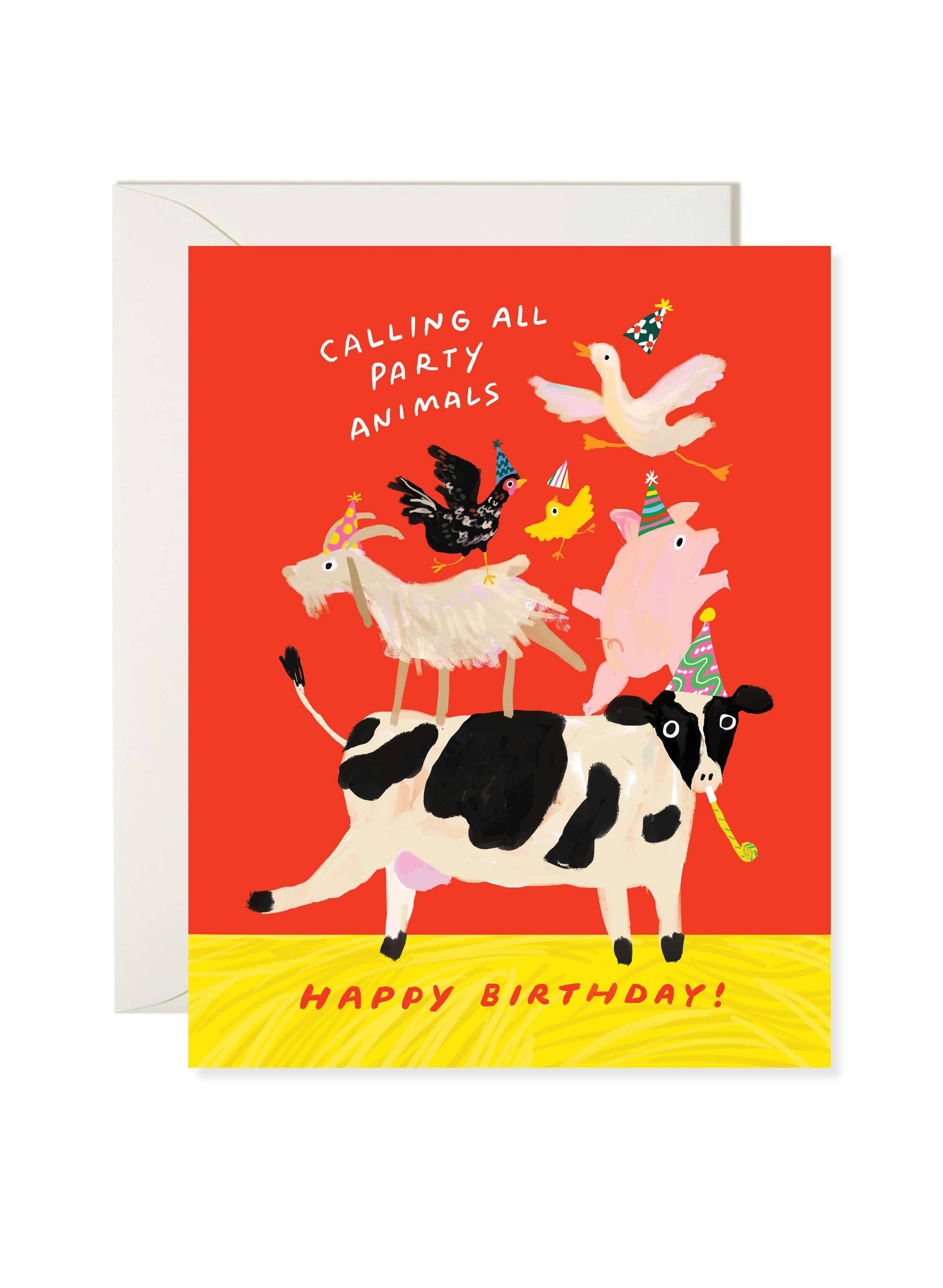 Farm Party Animal – Funny Birthday Card